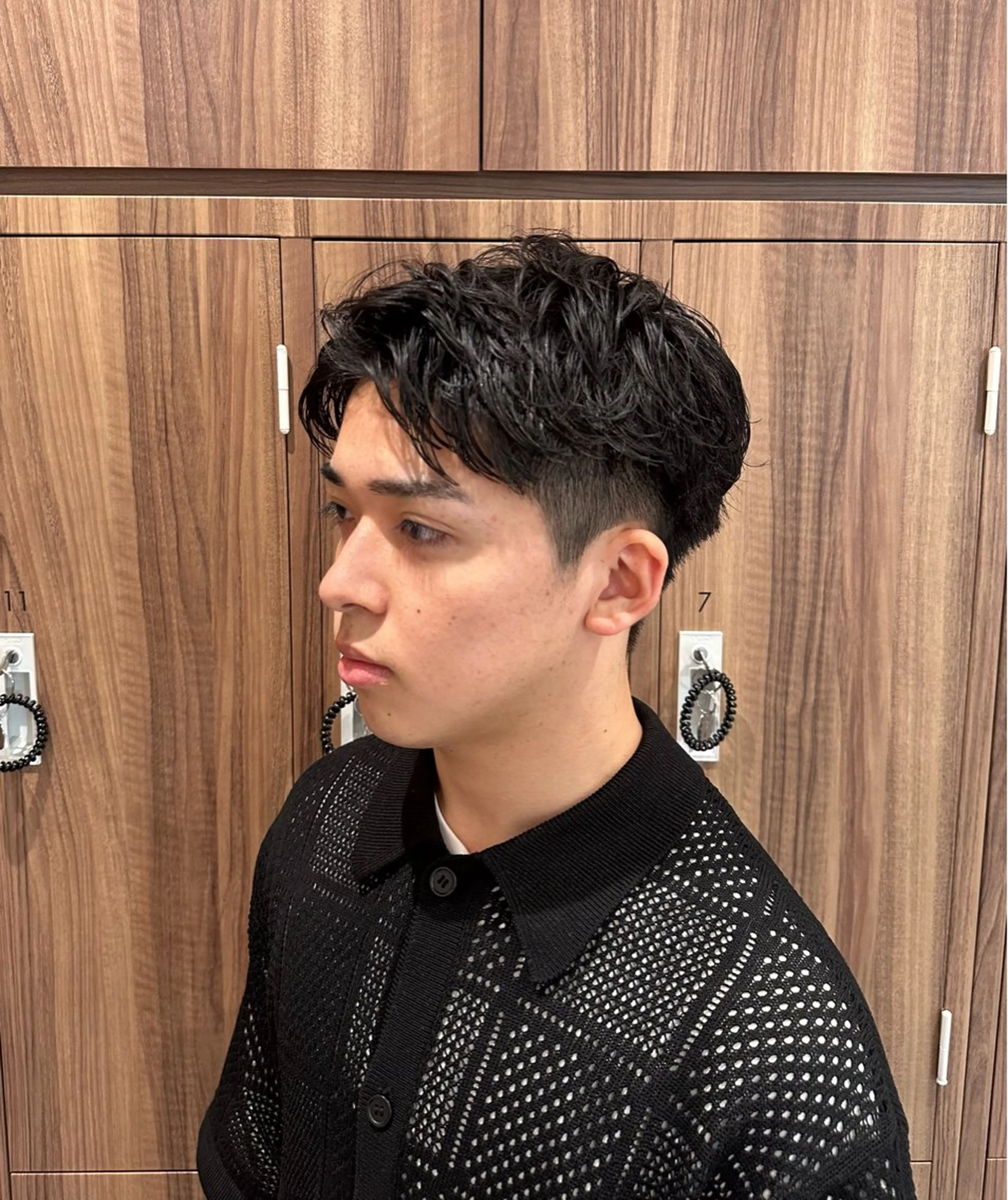 ショート パーマ カット パーマ メンズ特化／トレンド スタイル／白澤のヘアスタイル