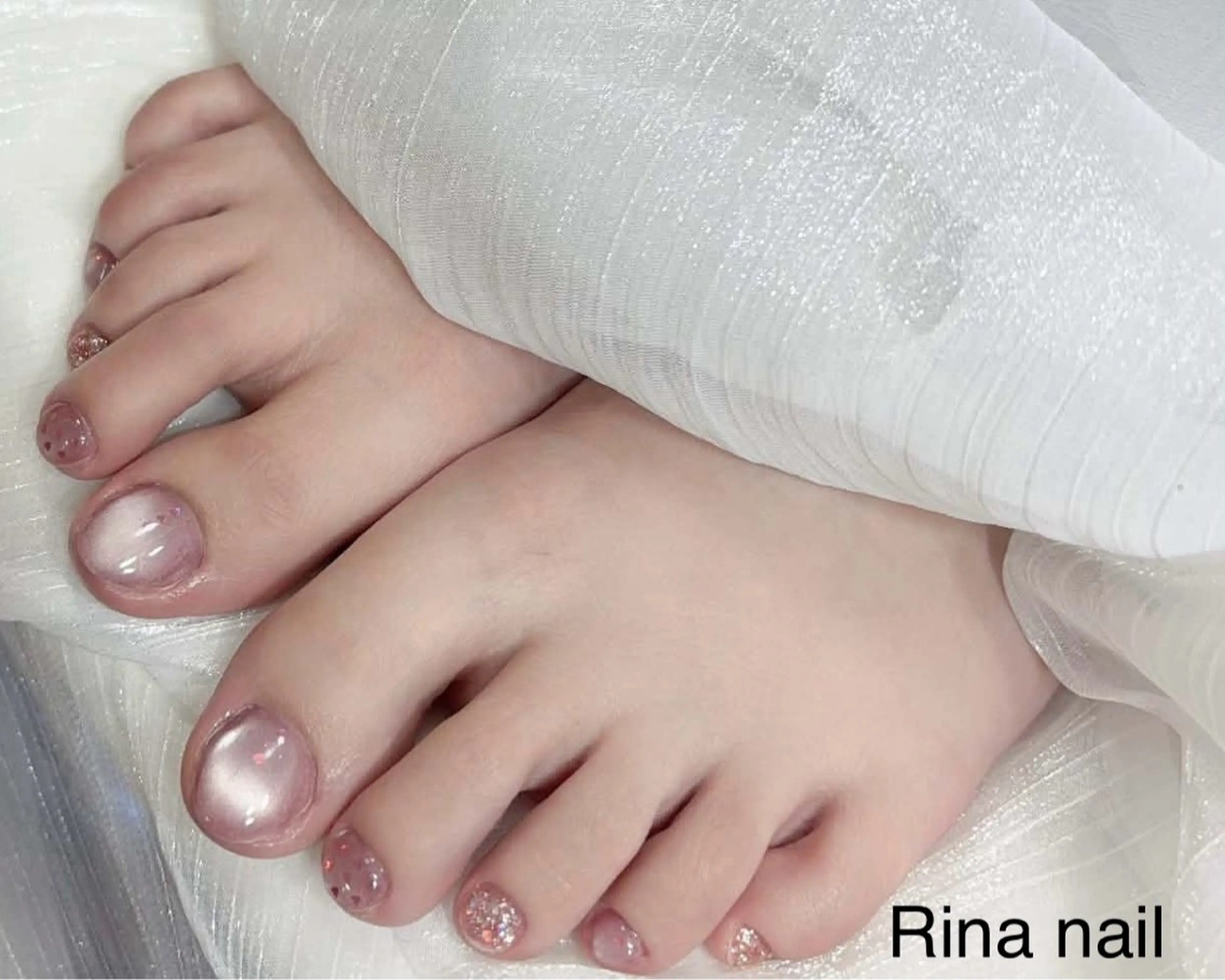 ネイル フットネイル リナ ネイルサロンのネイルデザイン