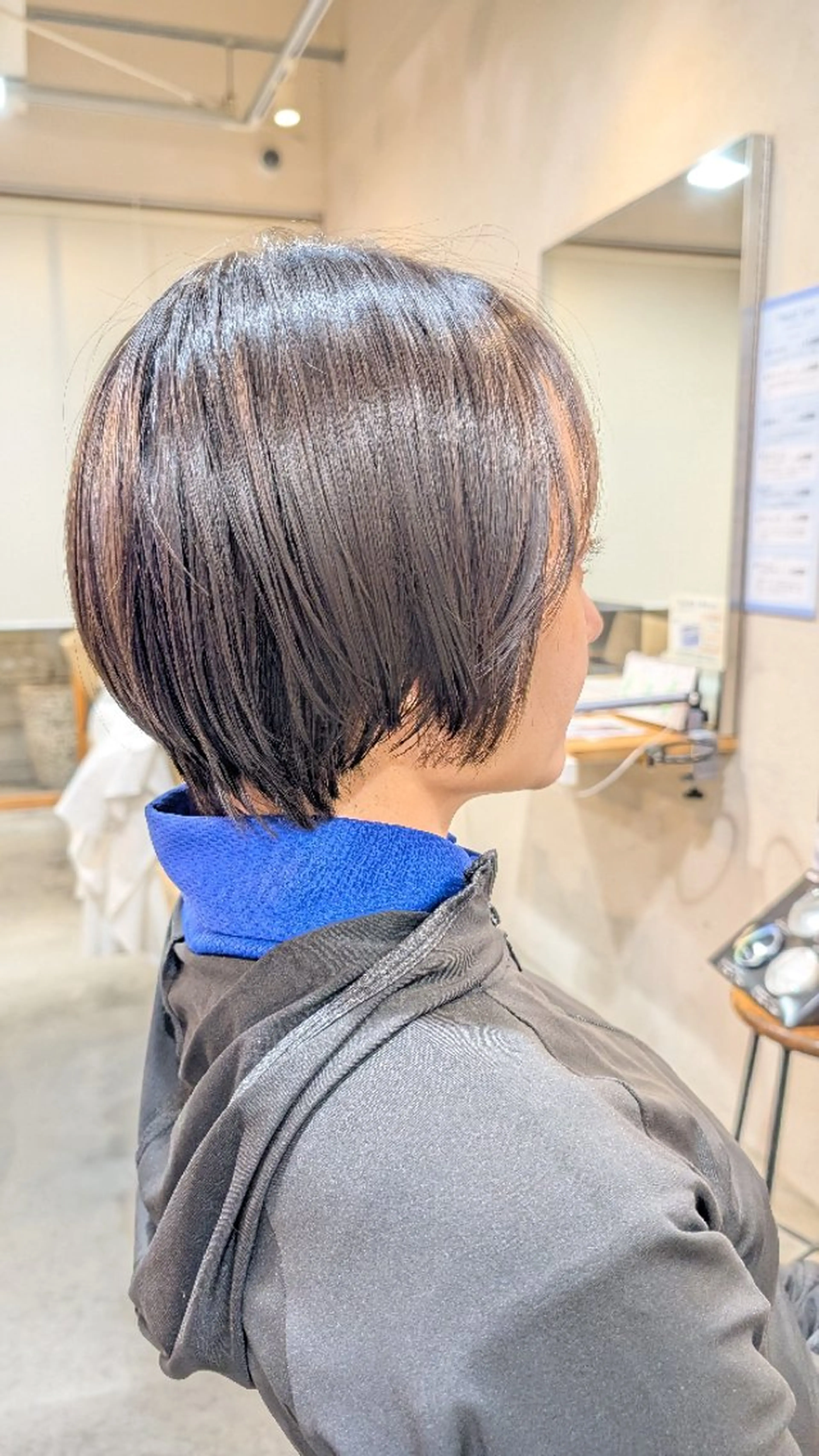 ショート ショートボブ ボブ ショートヘア カット 【女性限定】 しおりのヘアスタイル