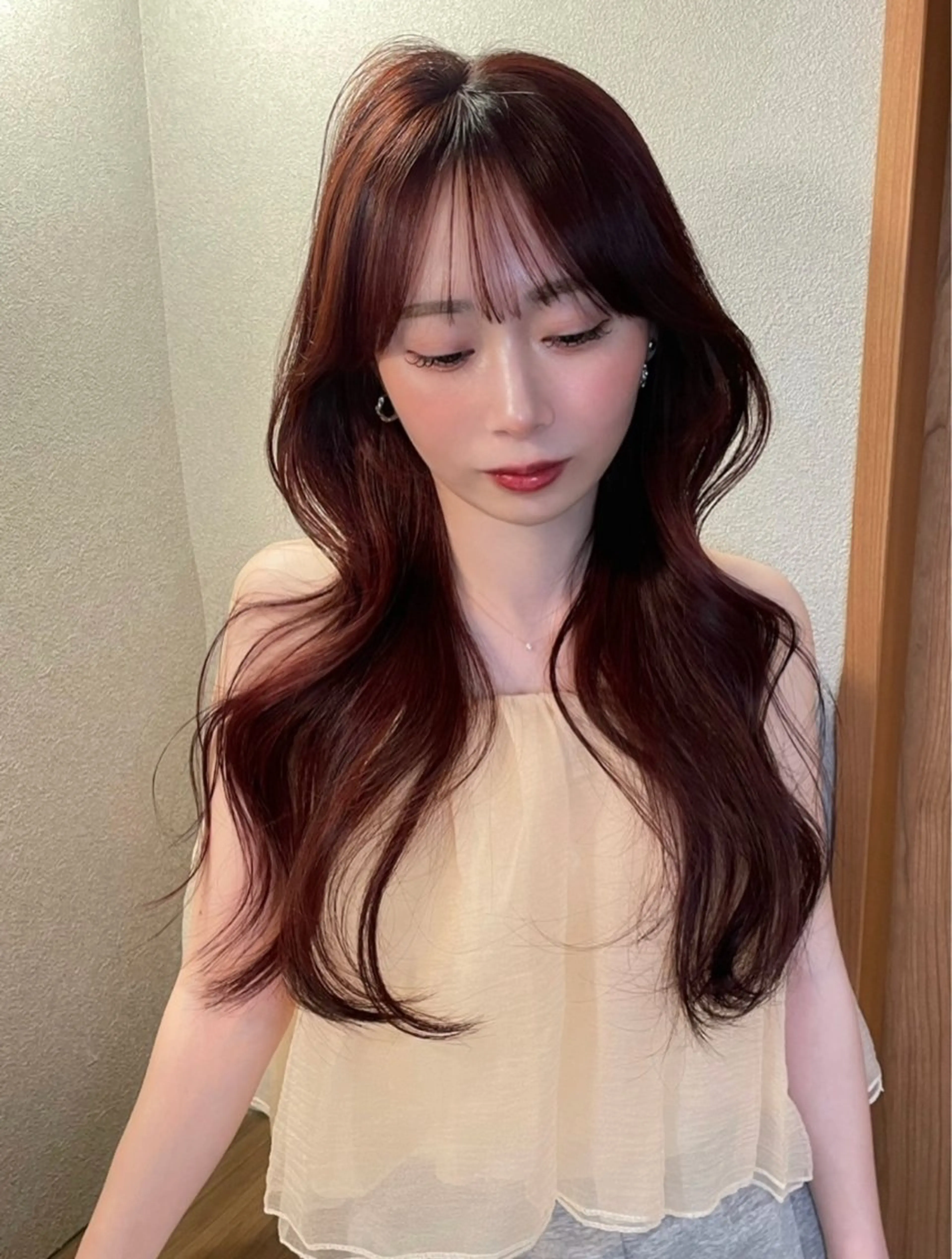 ロング 髙杉 心のヘアスタイル