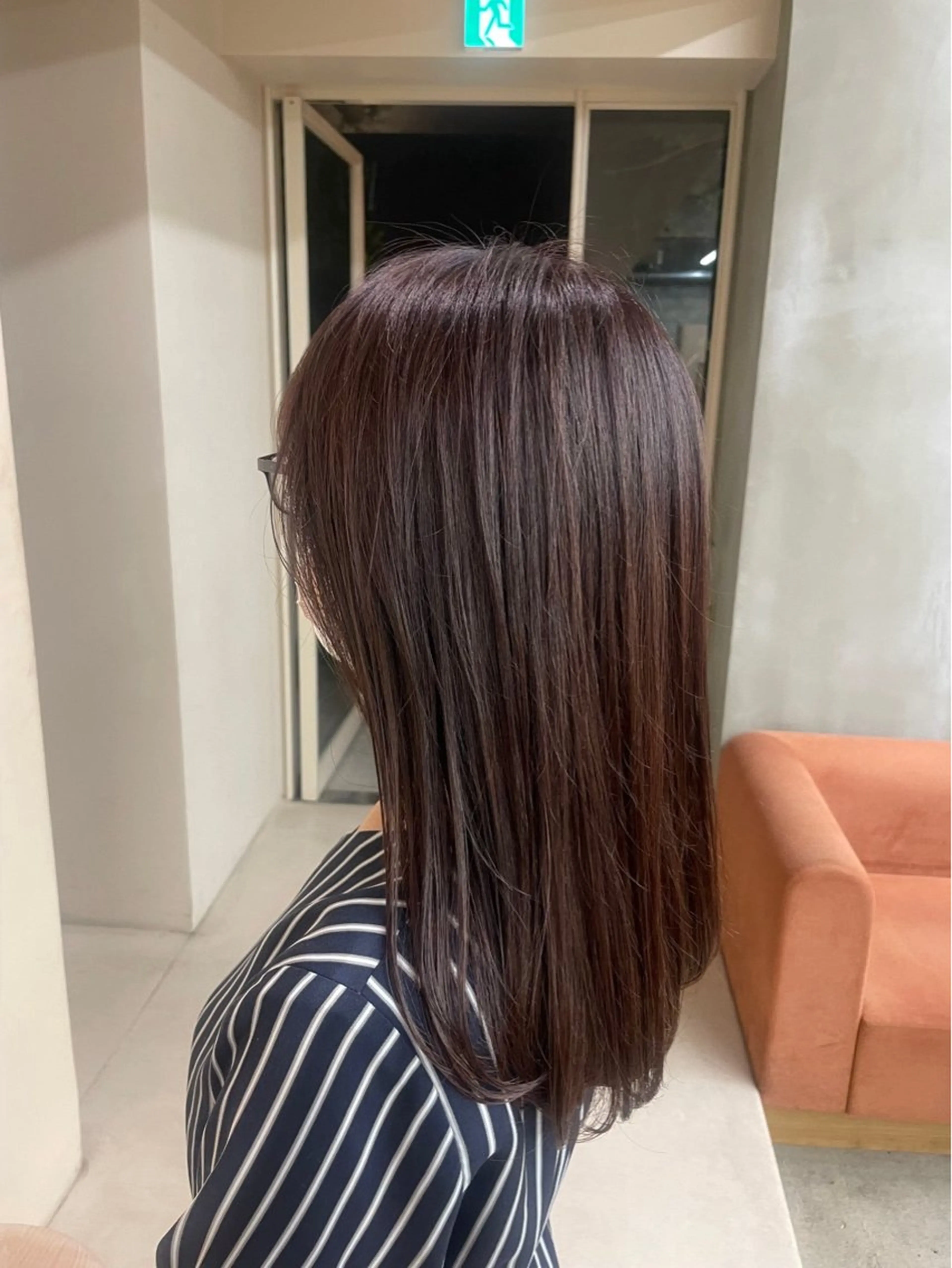 ロング カラー 齋藤 隼琉のヘアスタイル