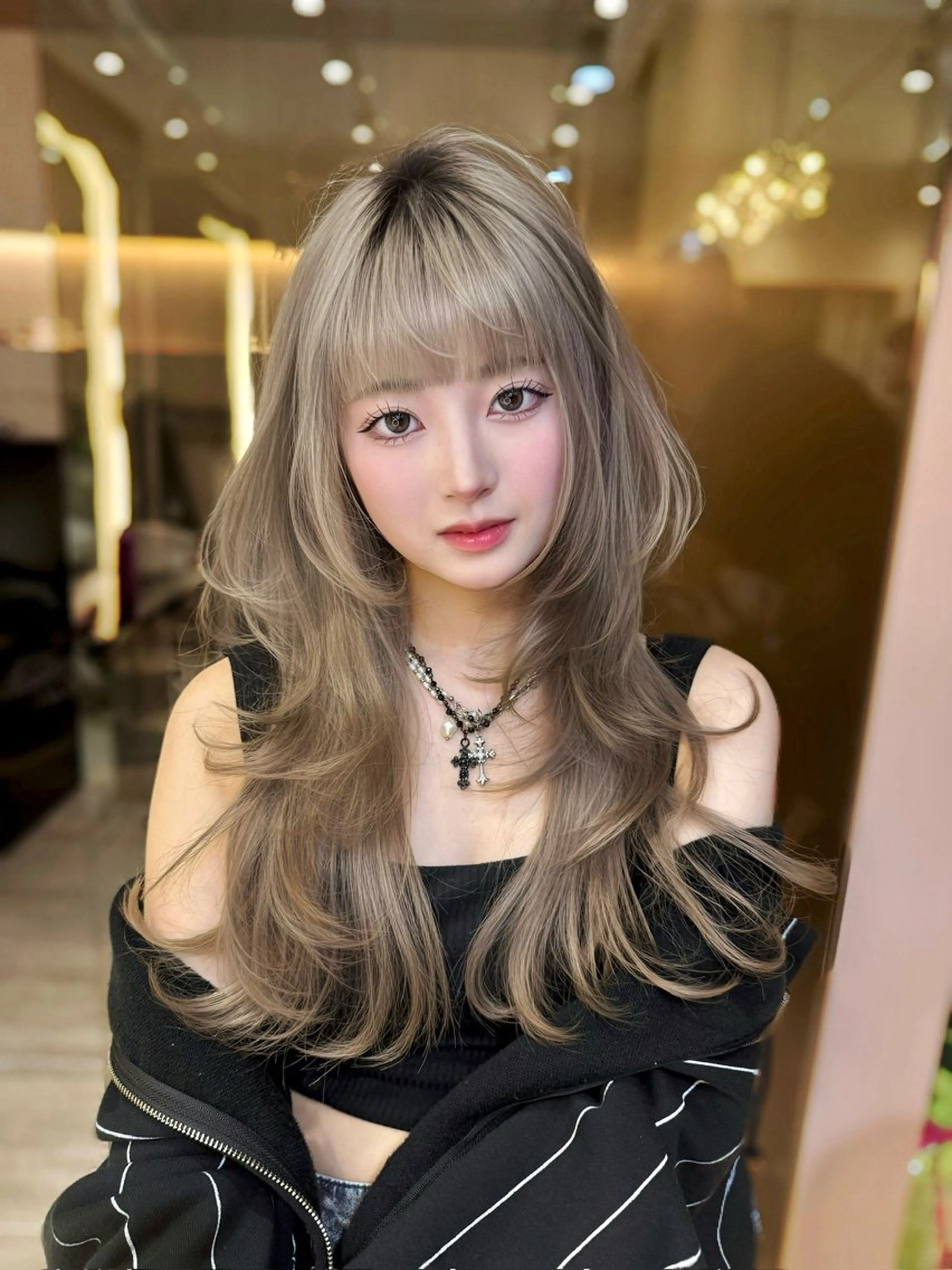 ショート レイヤー/韓国❣️ 髪質改善/e_kiのヘアスタイル