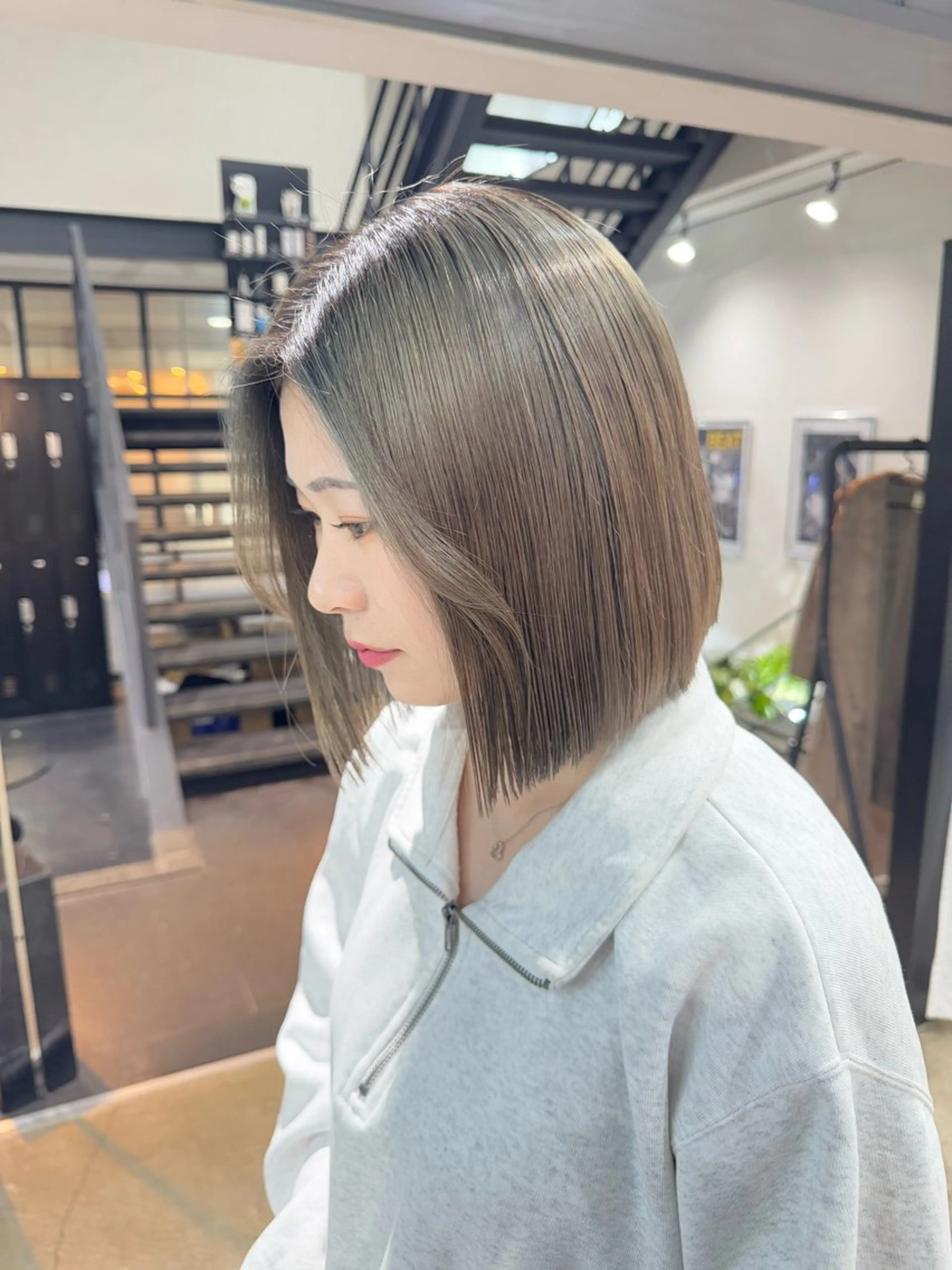 ショート ボブ 外ハネヘア 原野 葵のヘアスタイル