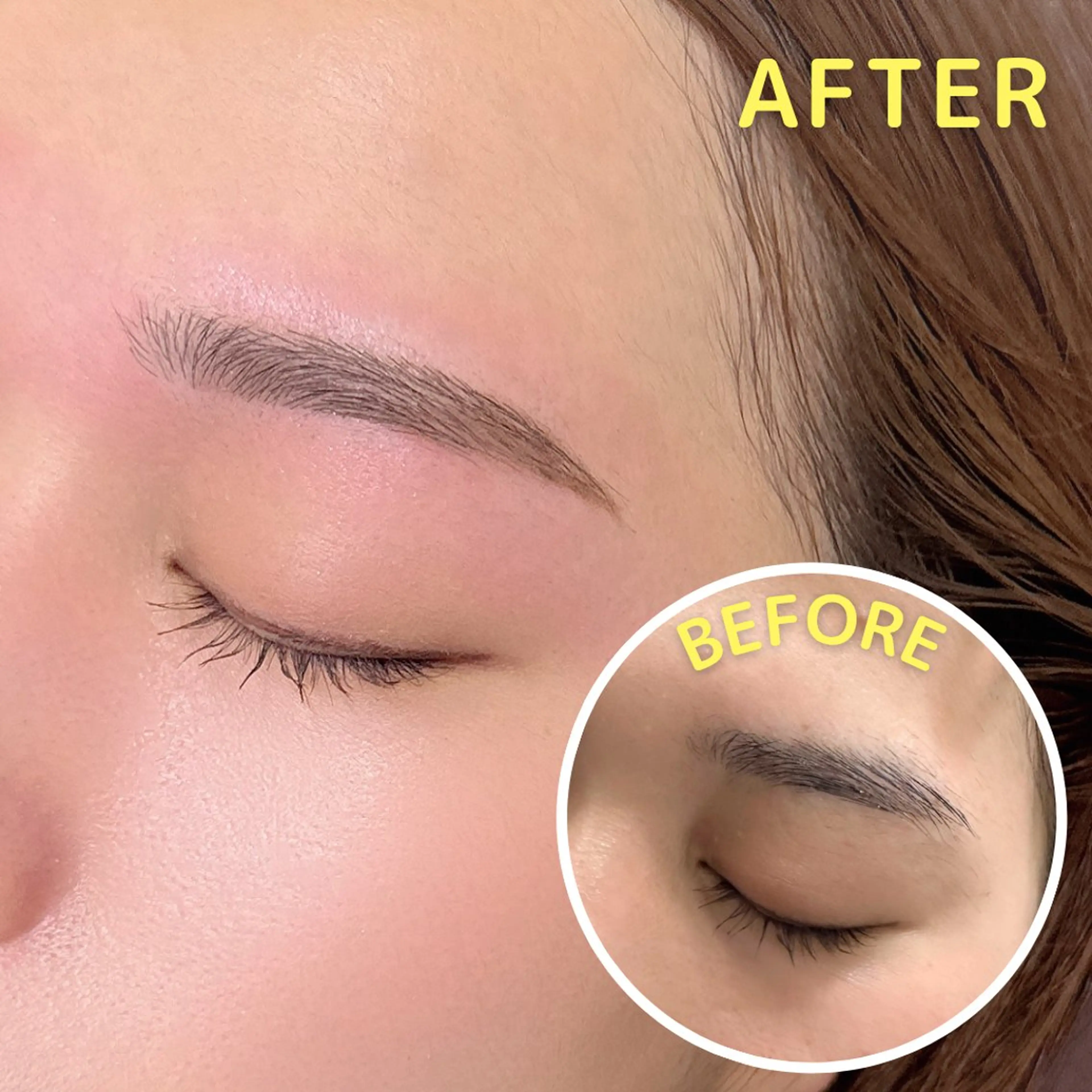 アイブロウ HAIR&MAKE POSH 日暮里のネイルデザイン