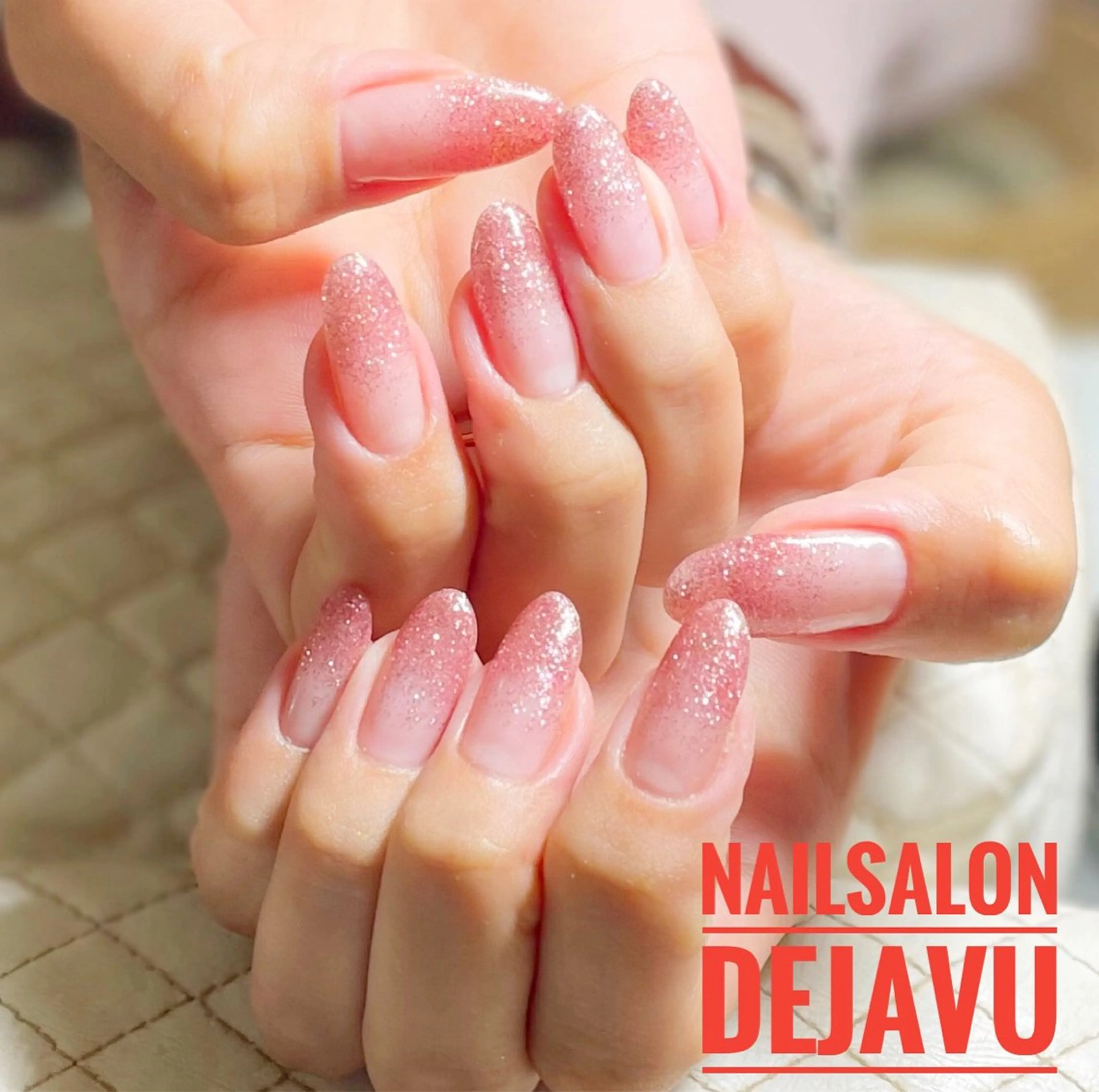ネイル グラデーション ラメ(グリッター) ラメグラデーション ハンドネイル Dejavu所属・Nail salon Dejavu 🌿のネイルデザイン