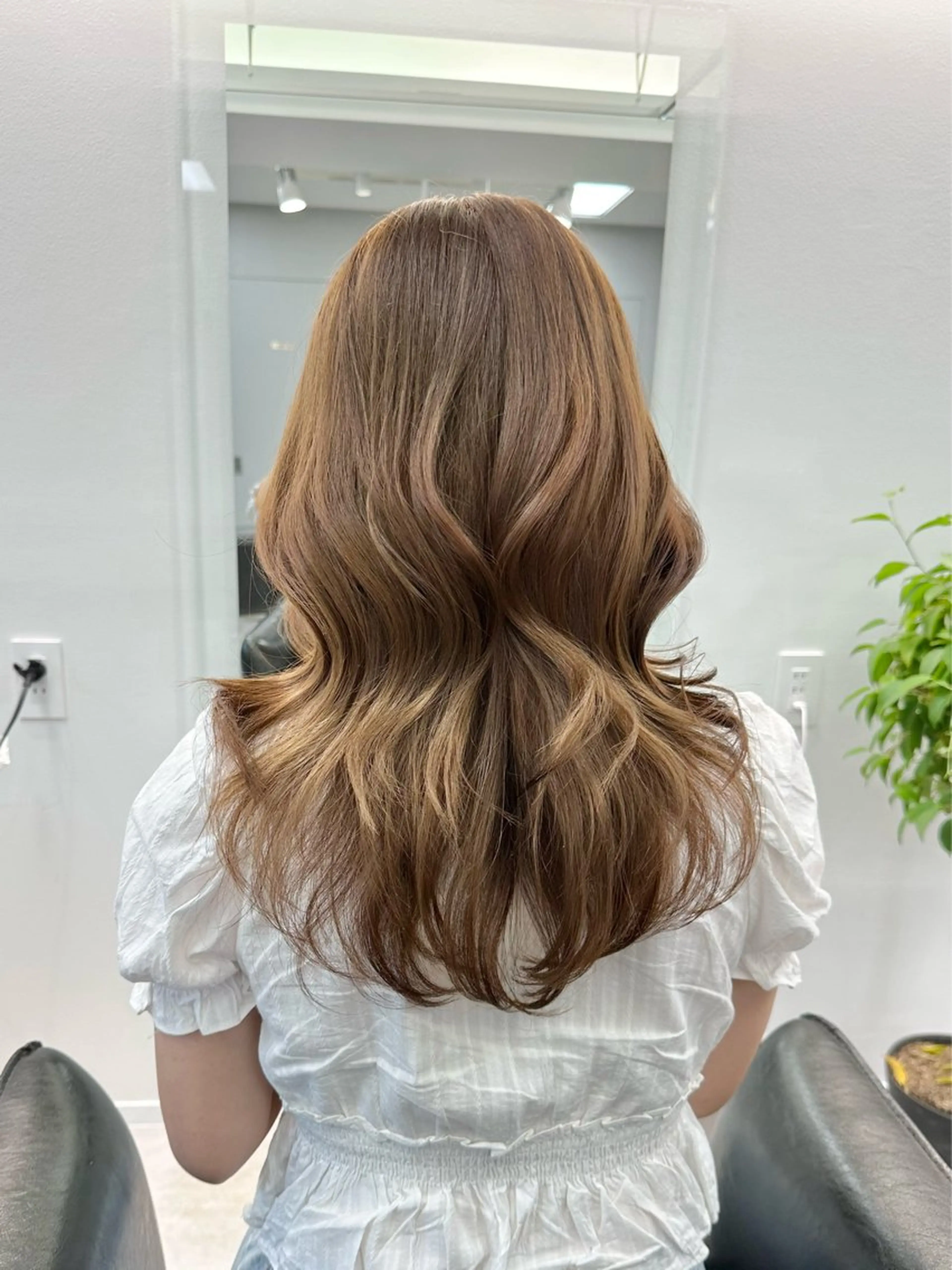 ミディアム カラー 韓国ヘア 店長NEGIのヘアスタイル