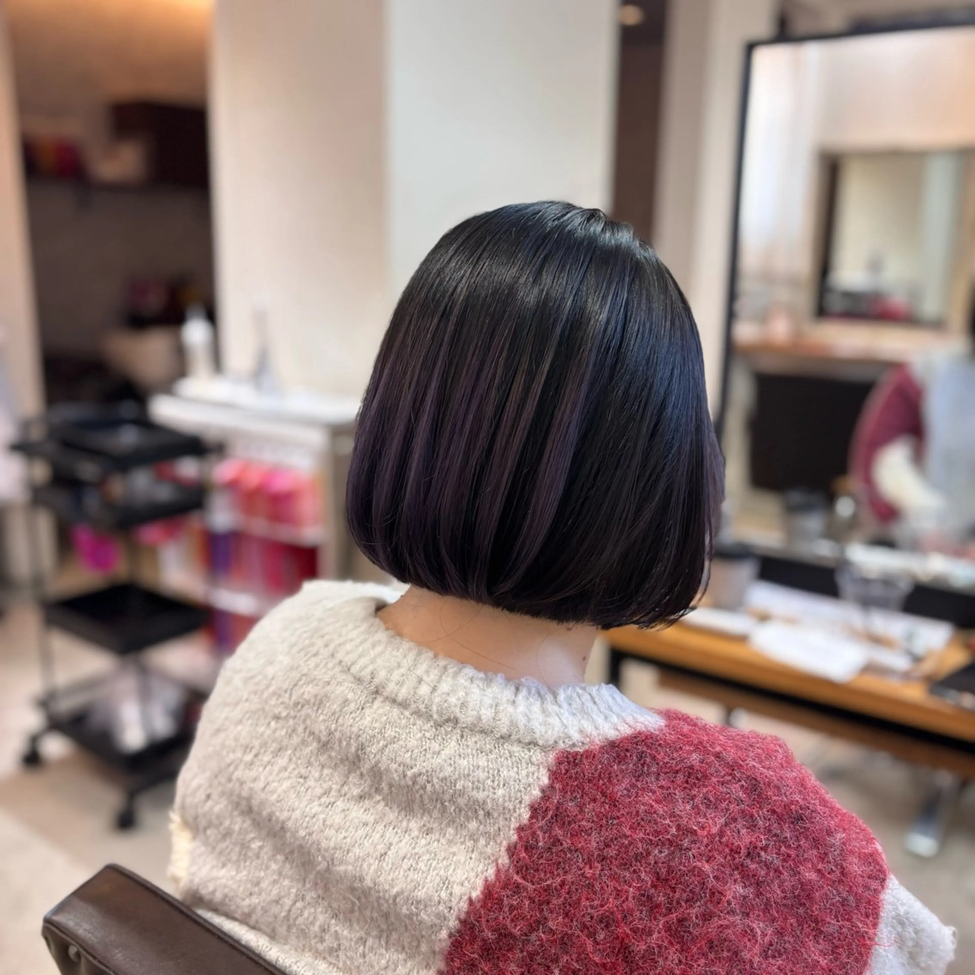 ショート カット ヘアカラー rink / 髪質改善✖️レイヤーのヘアスタイル