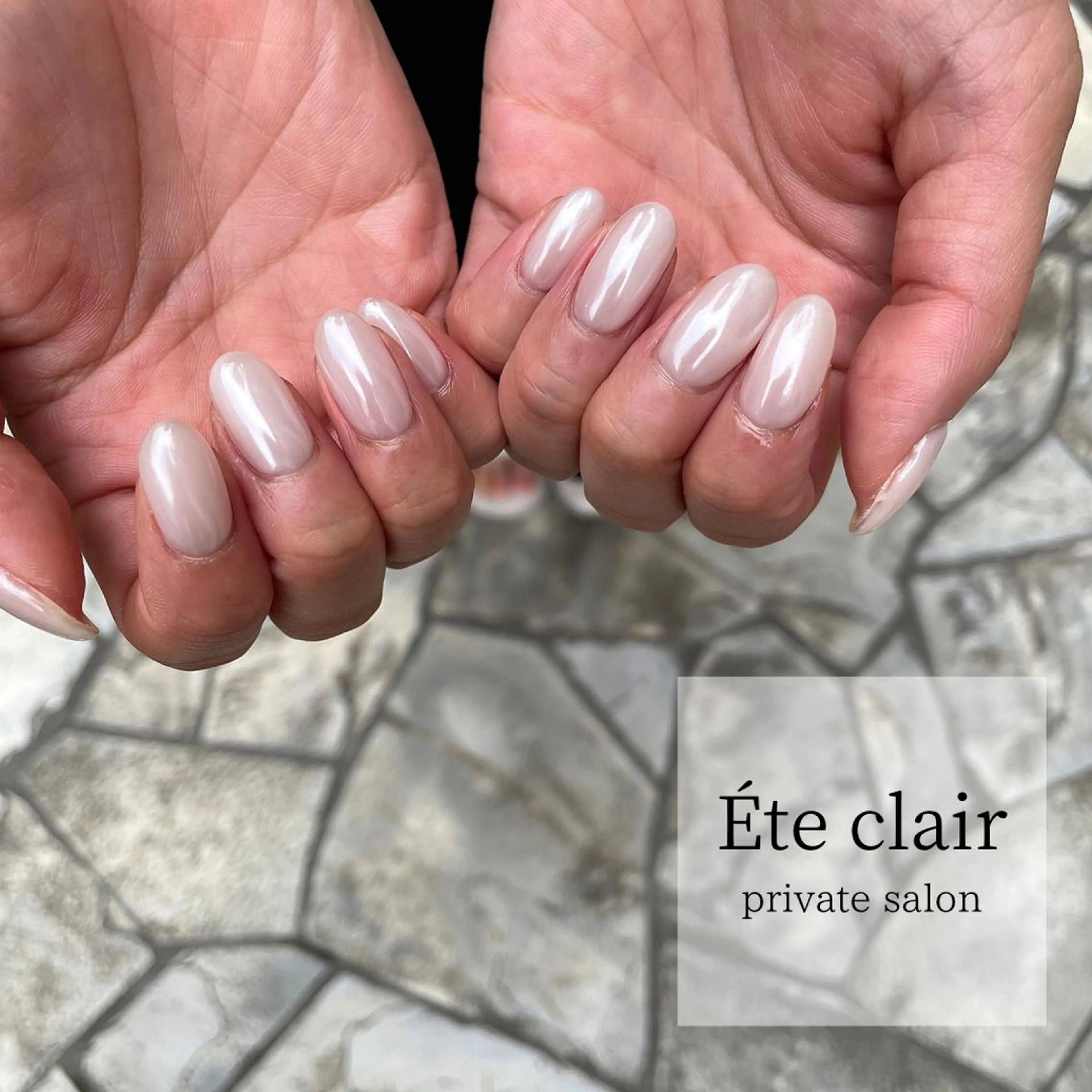 ネイル フットネイル ジェルネイル マグネットネイル ニュアンスネイル パラジェル Ète clair エテクレールのネイルデザイン