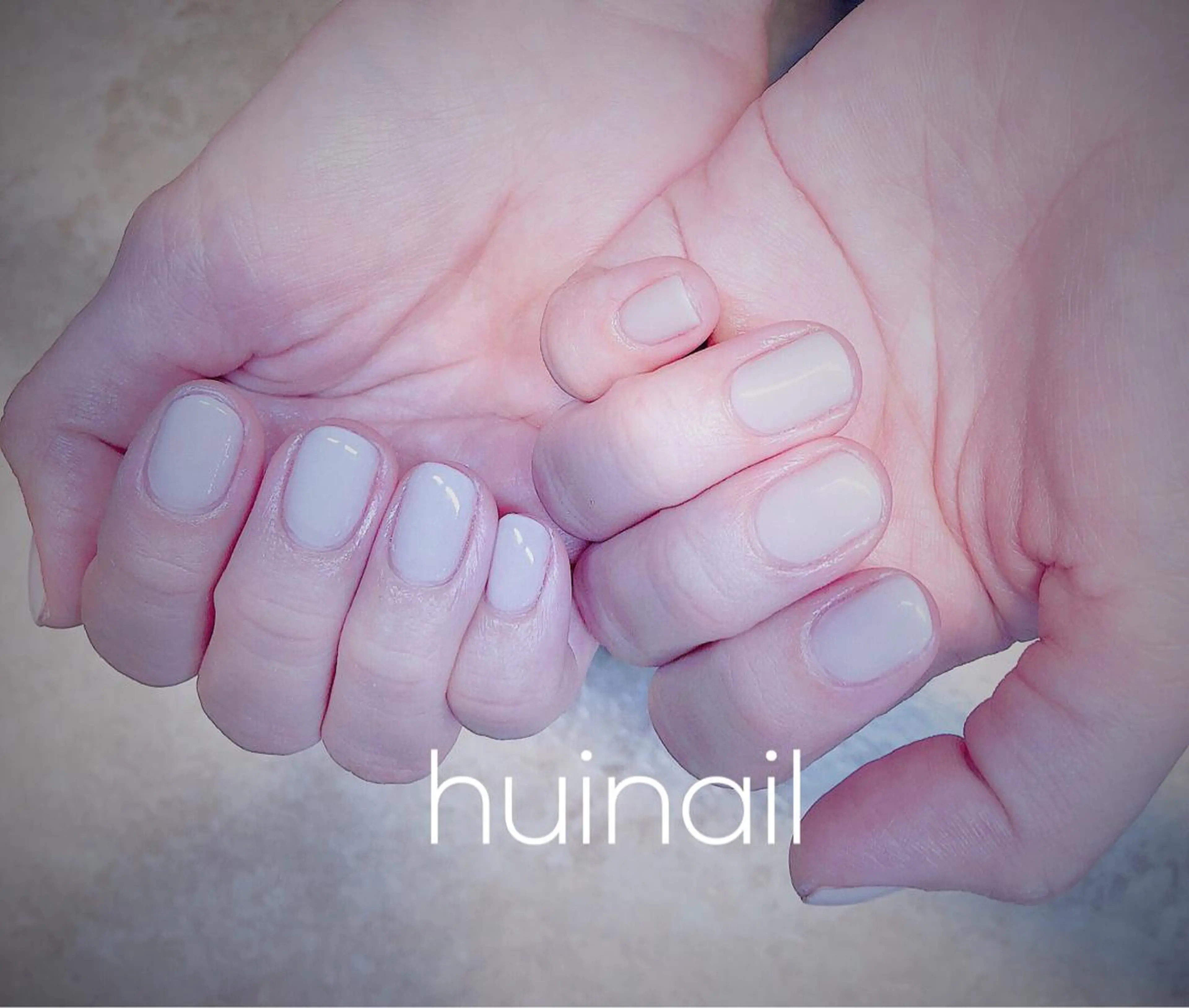 ショート めぐみのネイルサロン スタッフ練習のネイルデザイン