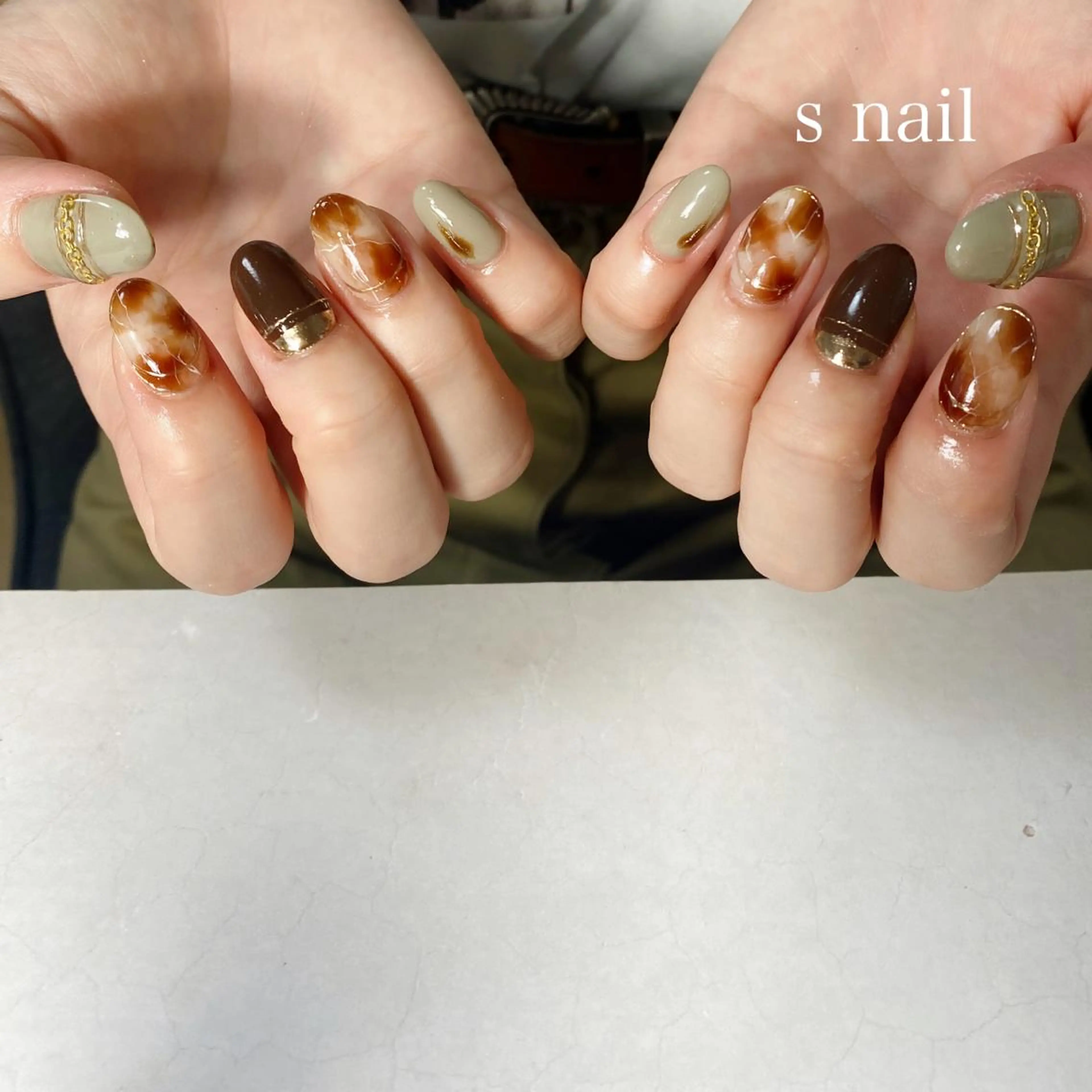 ネイル ハンドネイル s nail さとよしみゆきのネイルデザイン