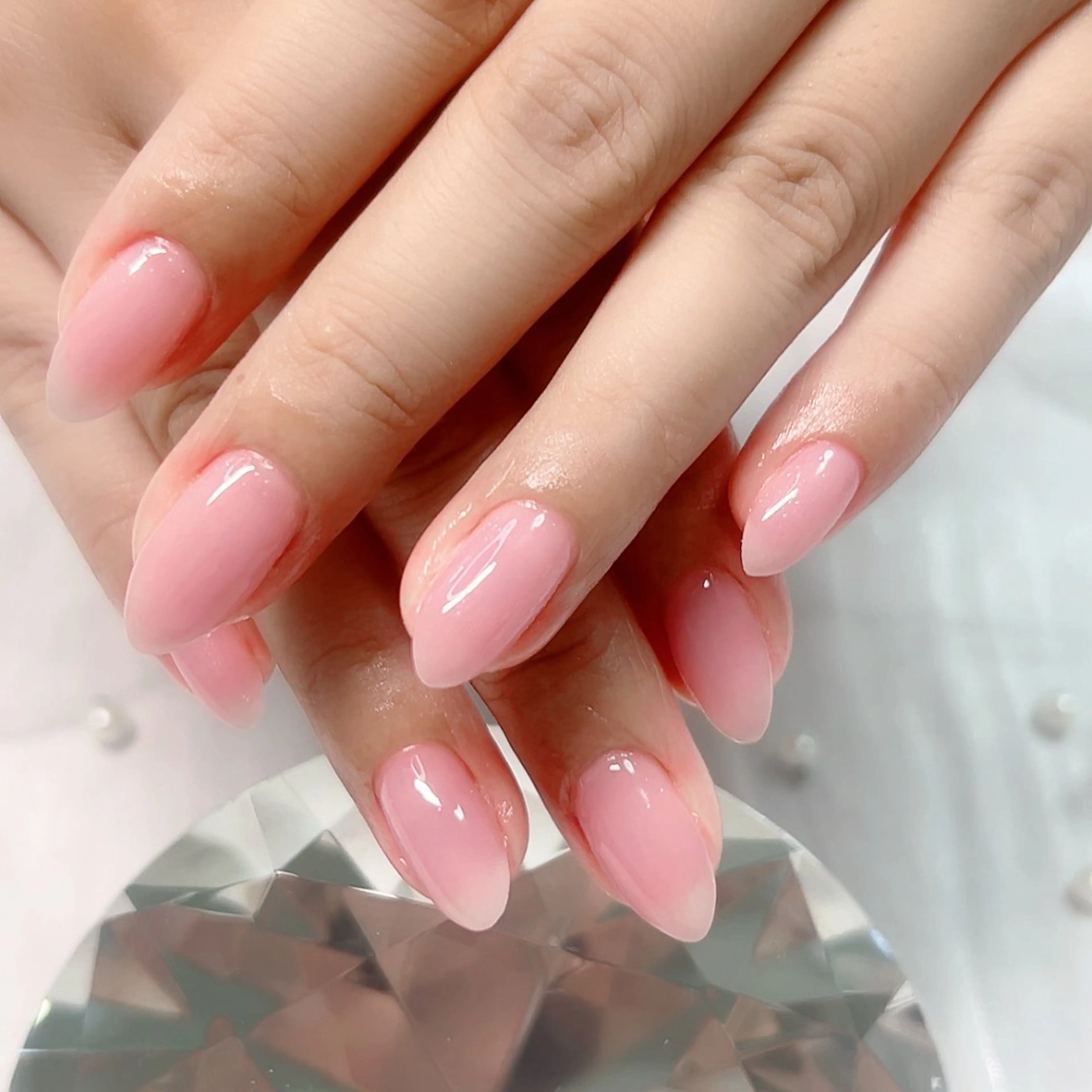 ネイル ボーダー ジェルネイル キラキラネイル マグネットネイル Cute Tips nailのネイルデザイン