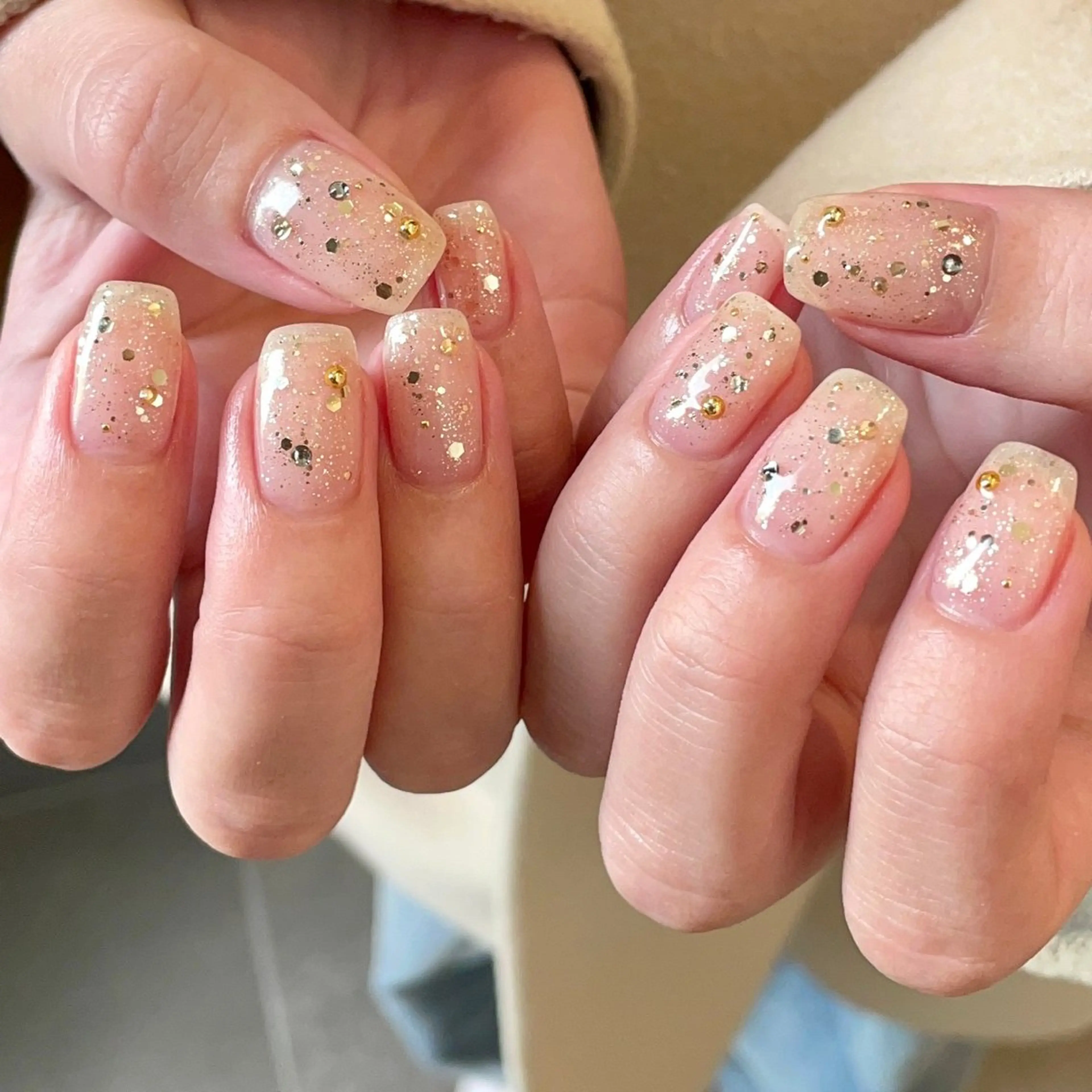 ネイル ラメ(グリッター) May. by Charmeのネイルデザイン