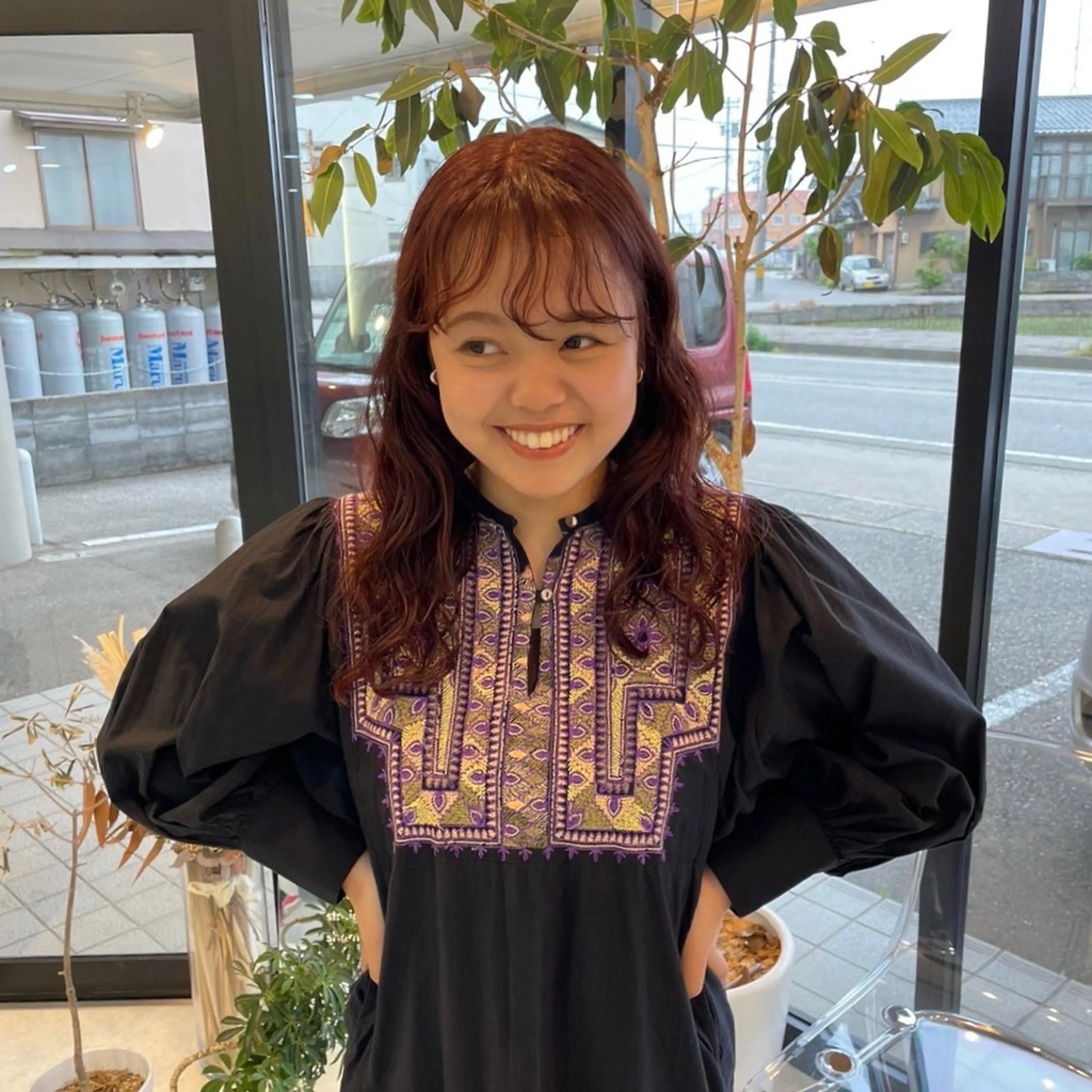 セミロング 前川 瑞希のヘアスタイル