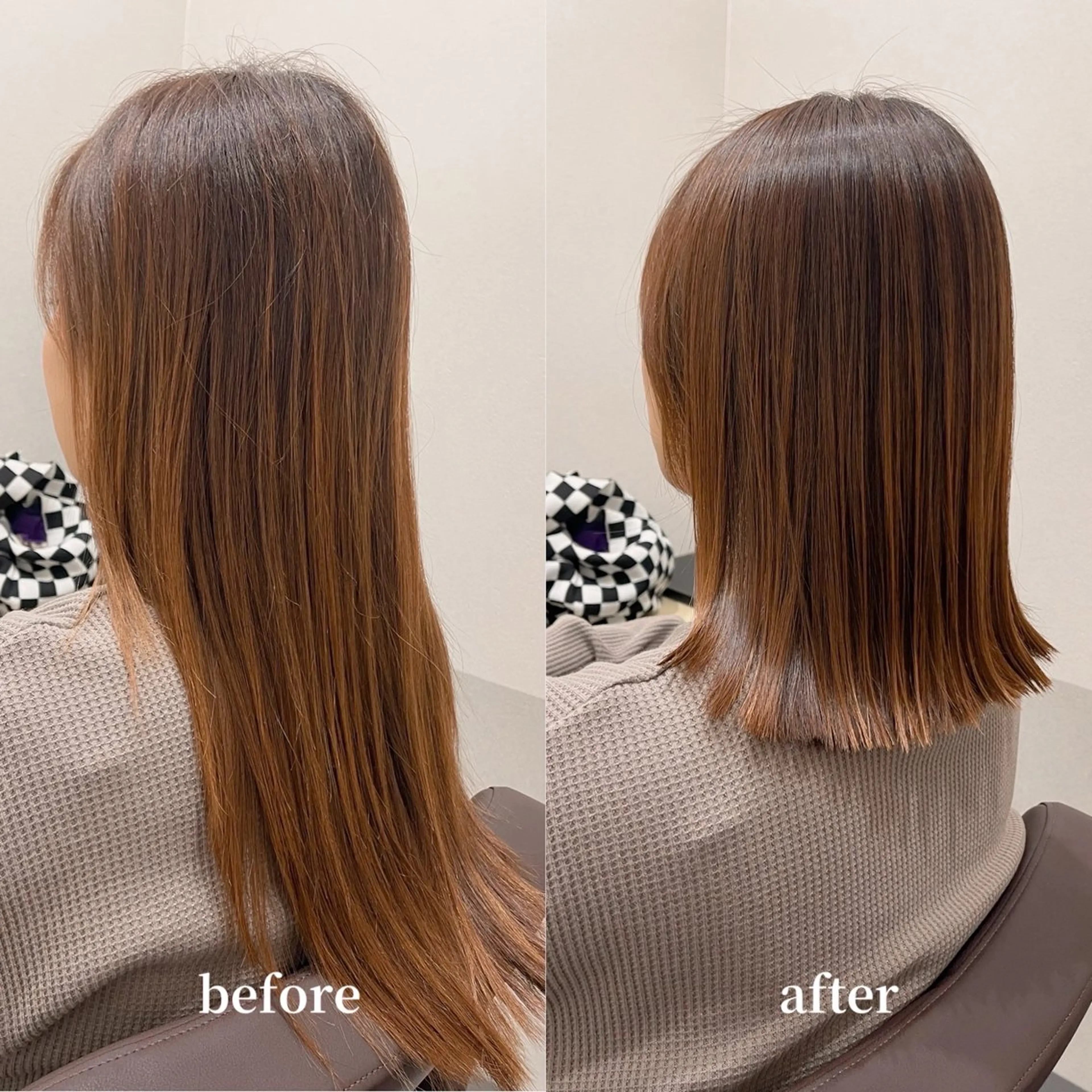ミディアム 【モデル募集中】 髪質改善専門店リアンのヘアスタイル