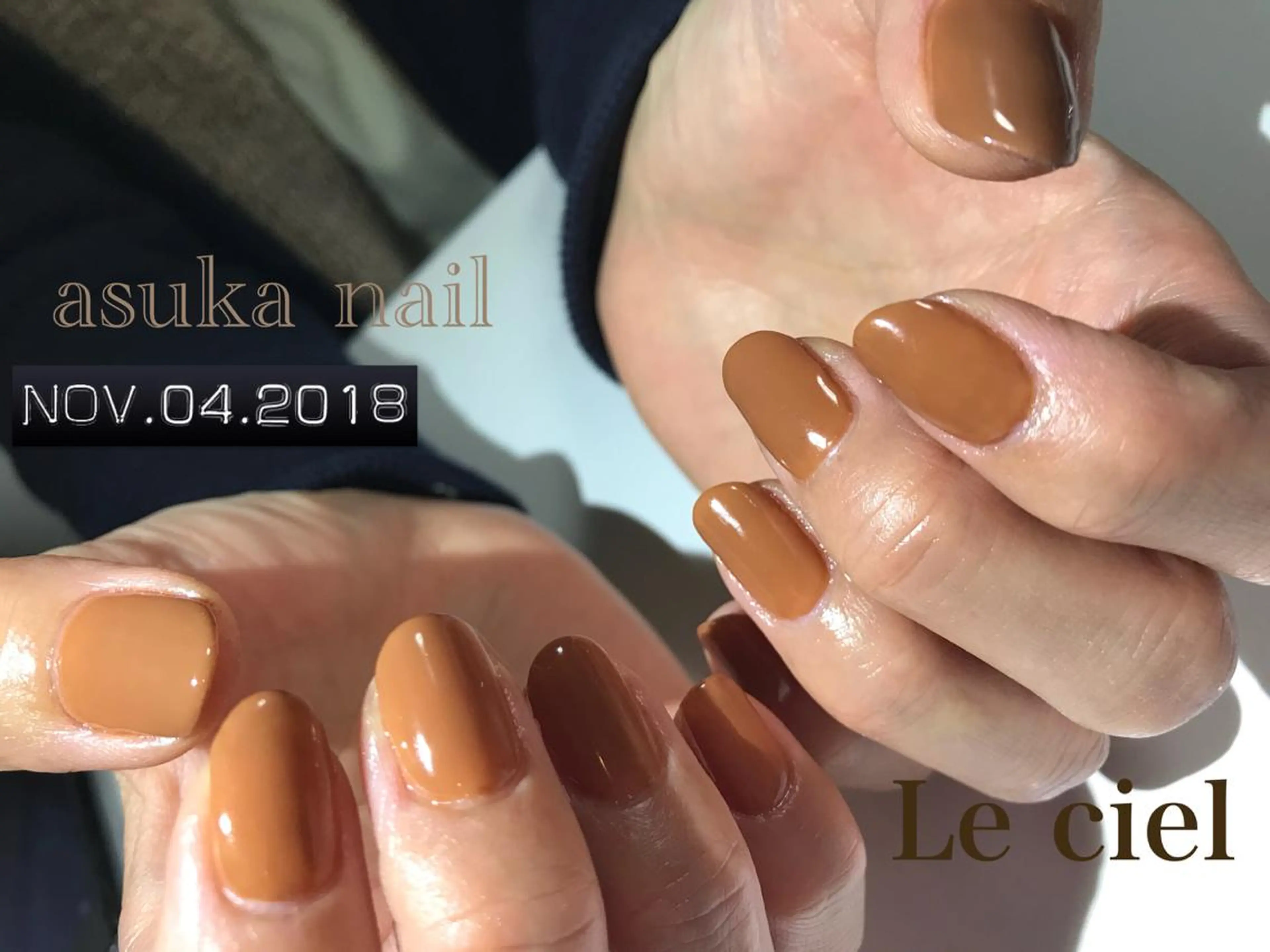 ネイル ワンカラーネイル シンプルネイル Le ciel所属・asuka nailのネイルデザイン
