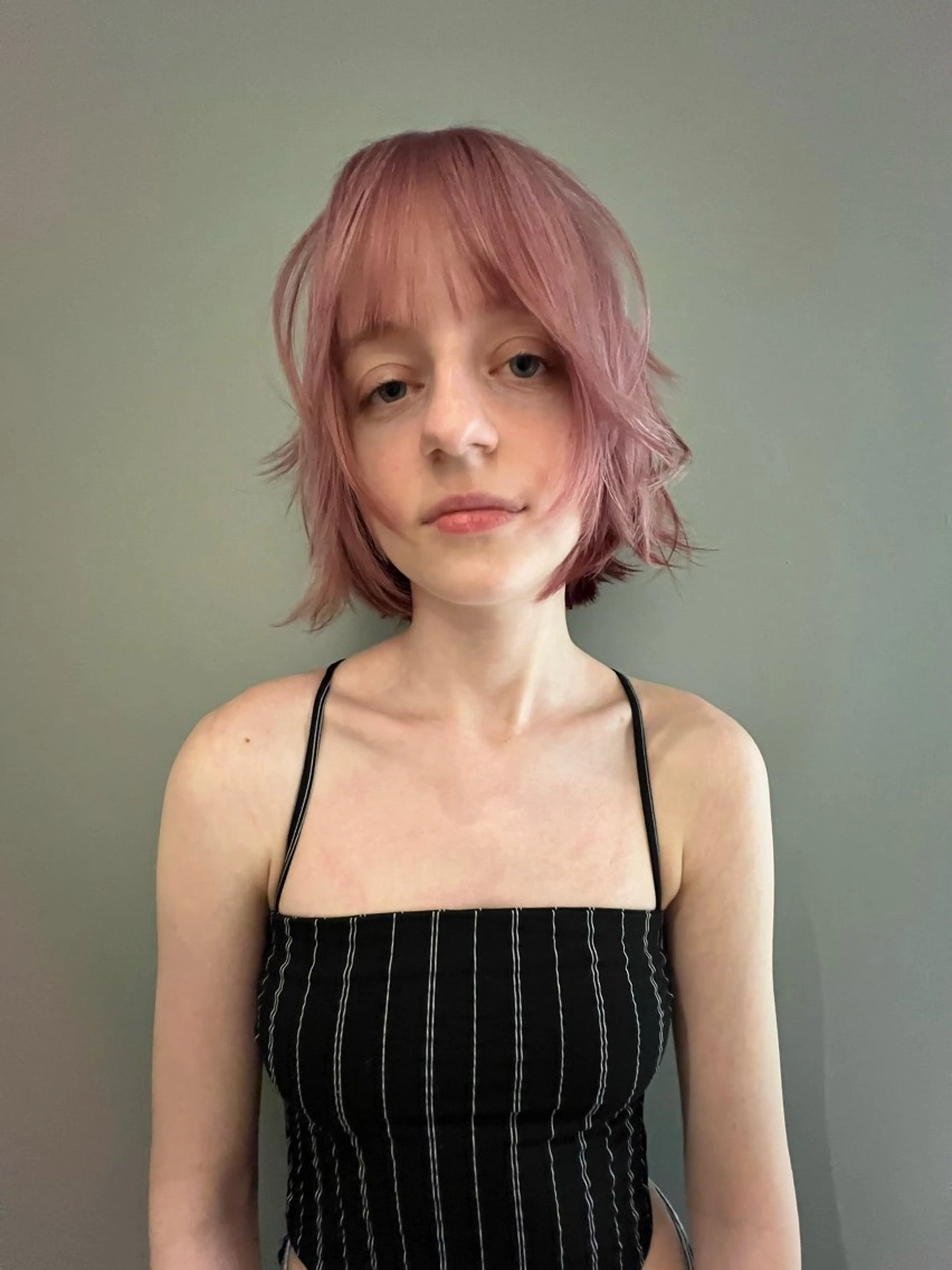 ミディアム カラー カット ヘアカラー 圧倒的デザイン力 店長🎨RENAのヘアスタイル