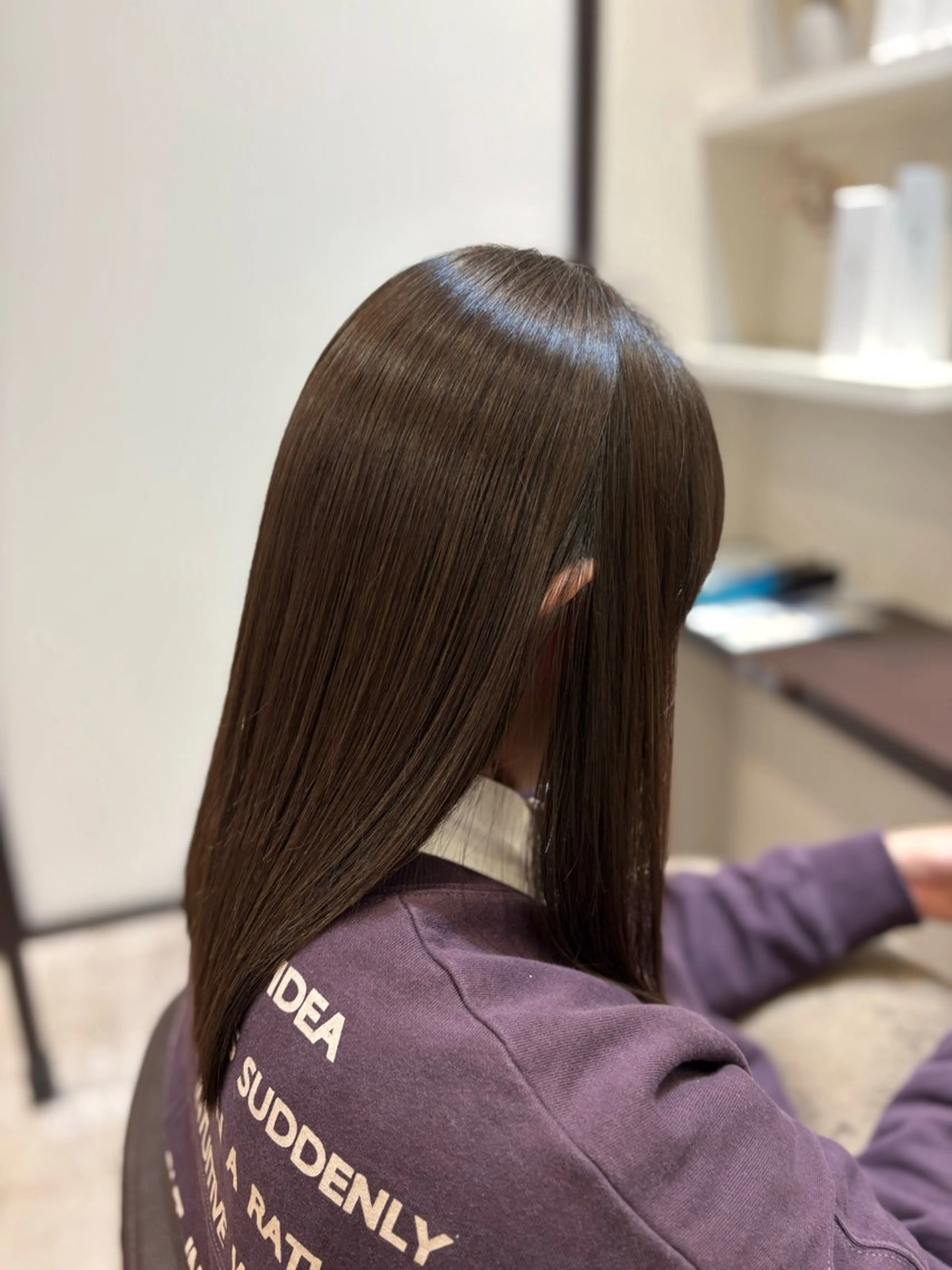 ️🫧🤍【春のさら髪】 ᰔᩚナチュラル縮毛矯正+カット『残り3人』の写真