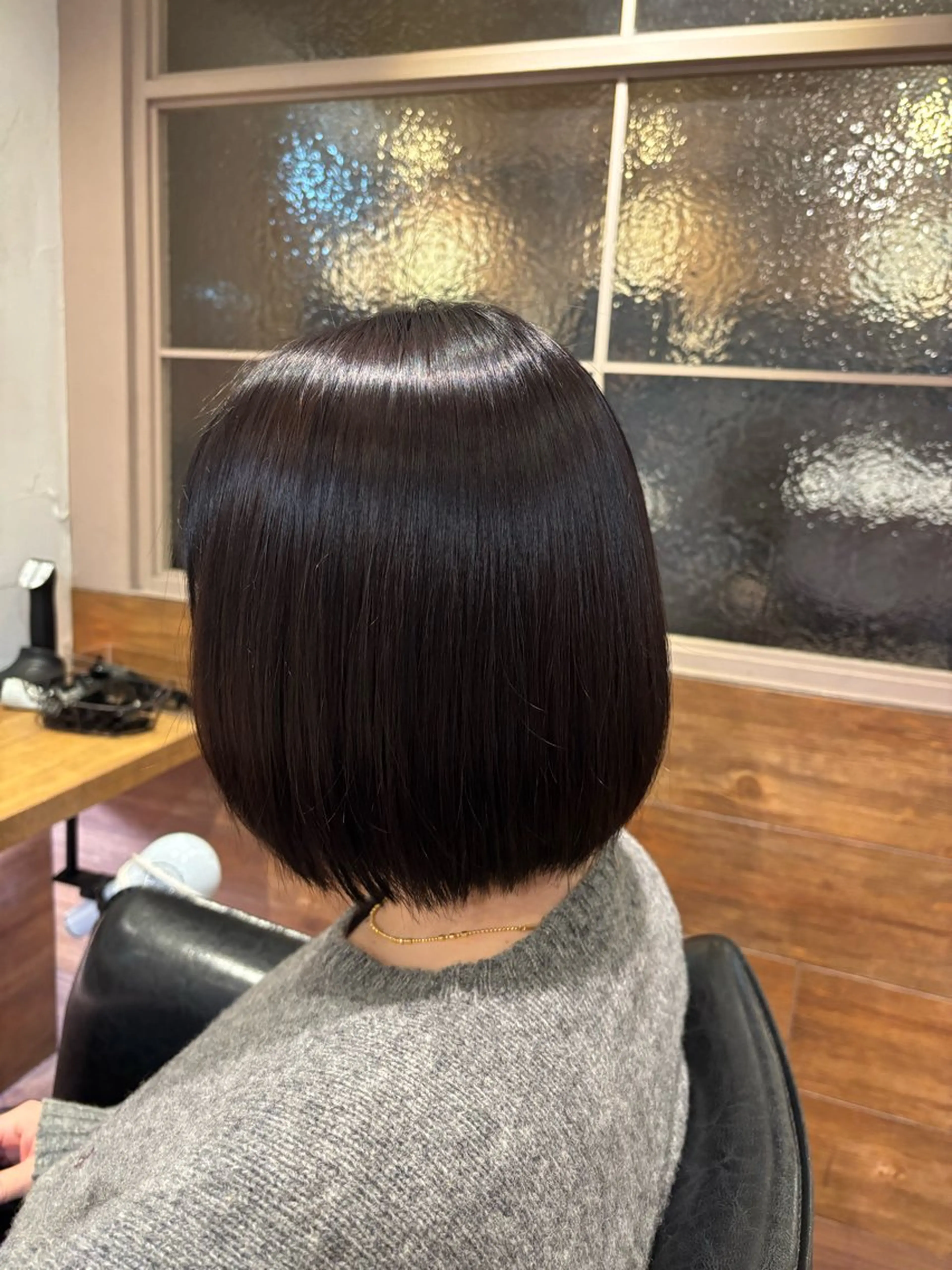 ミディアム カラー 阿佐ヶ谷 宇田川 かなのヘアスタイル
