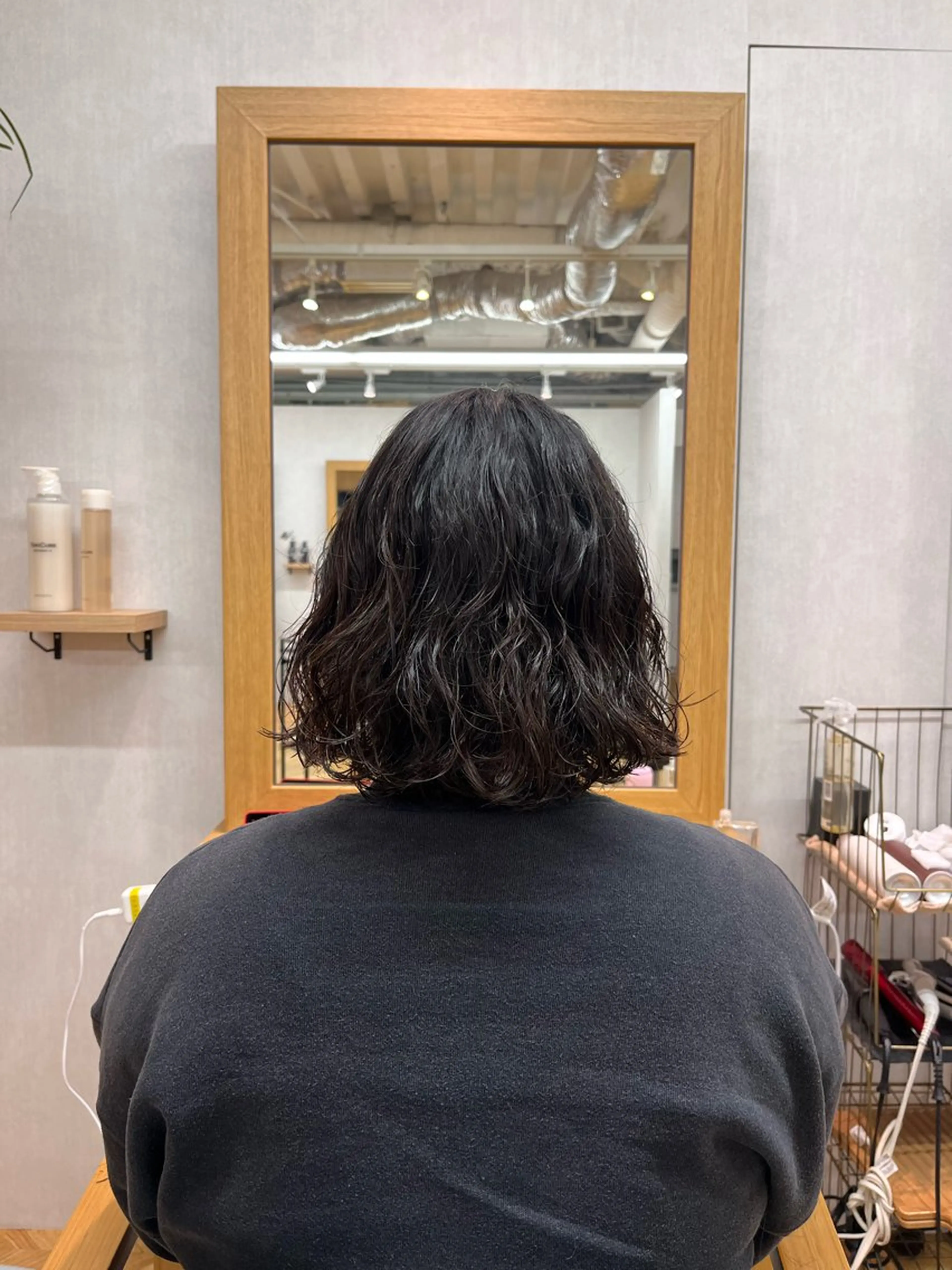 ショート パーマ ボブ 阿久津真衣 似合わせカットのヘアスタイル