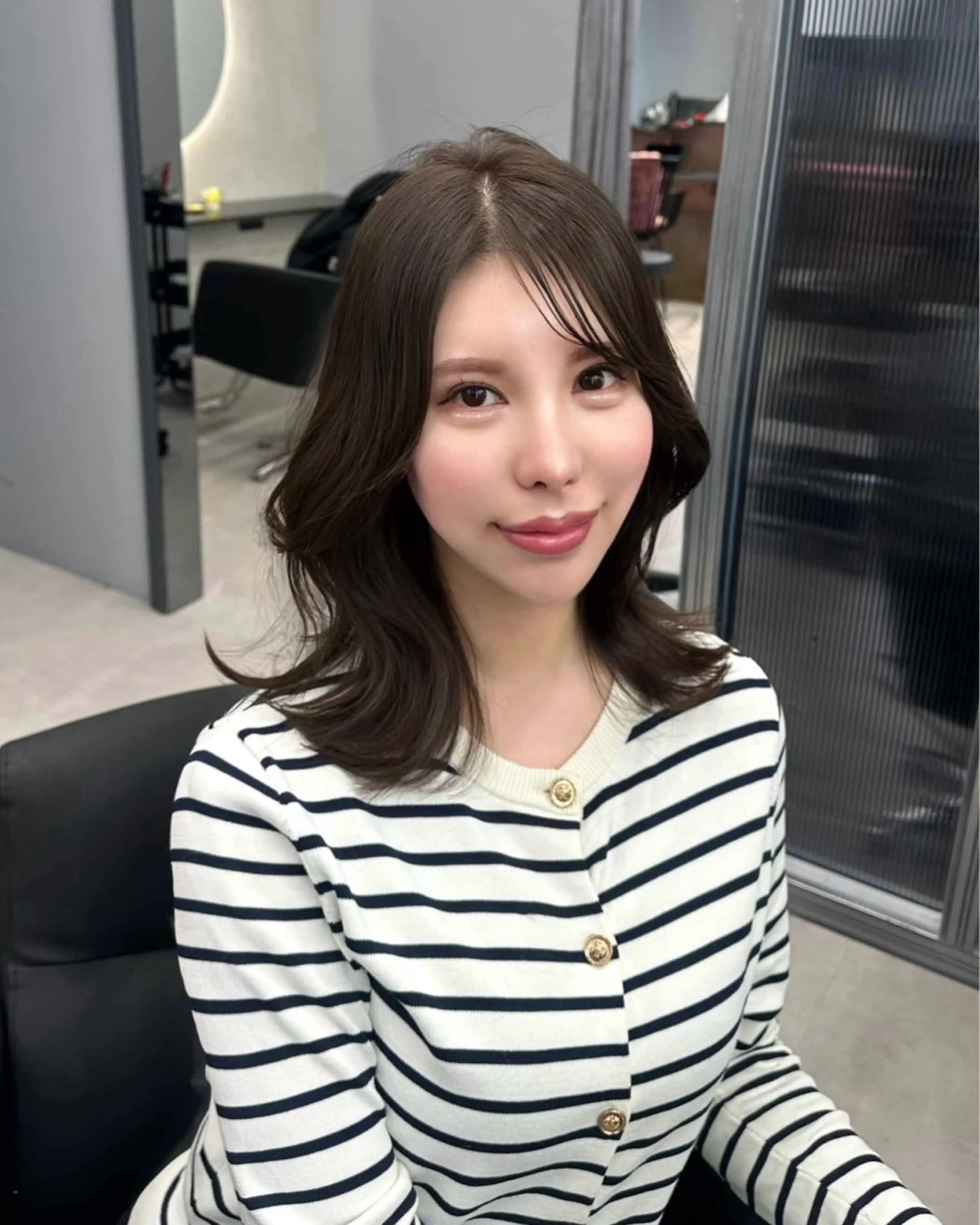 トレンド似合わせカット+トリートメント🌟【くびれヘア/韓国風ヘア/くびれヘア/ワンホンヘア】🩵🥂✨の写真