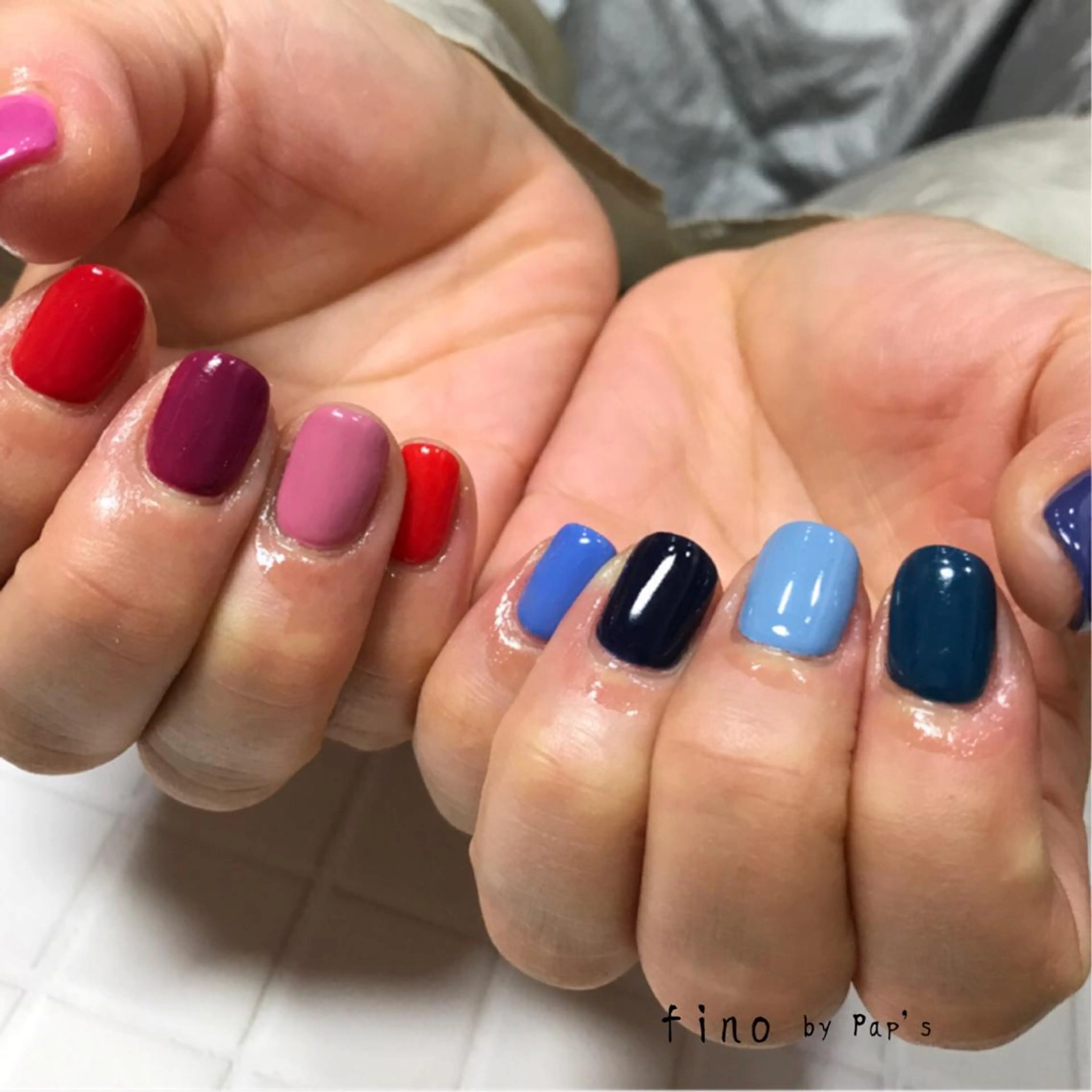 ネイル fino by Pap's所属・西畠 真由美のネイルデザイン