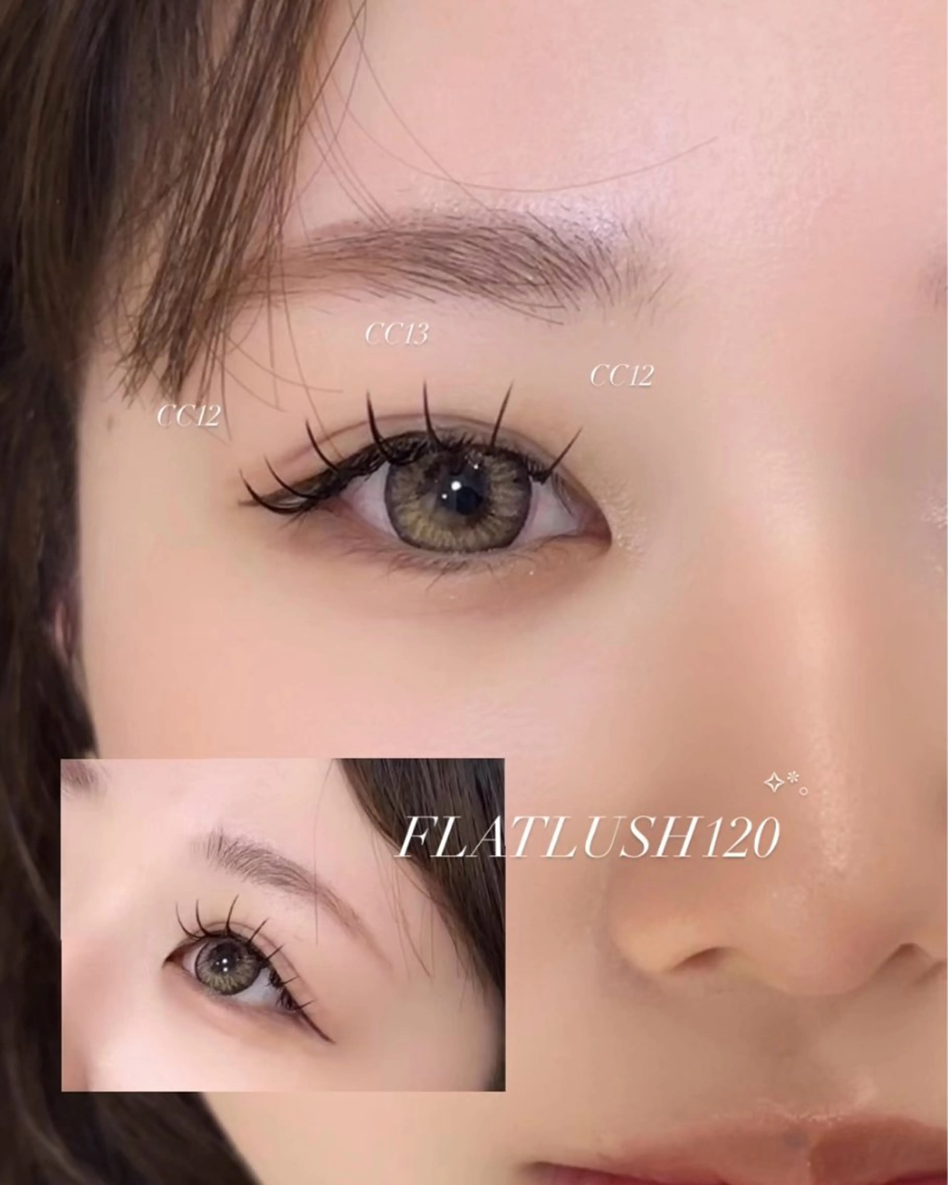 マツエク・マツパ 韓国風マツエク CreBiA🎀 ayaのマツエク・マツパデザイン