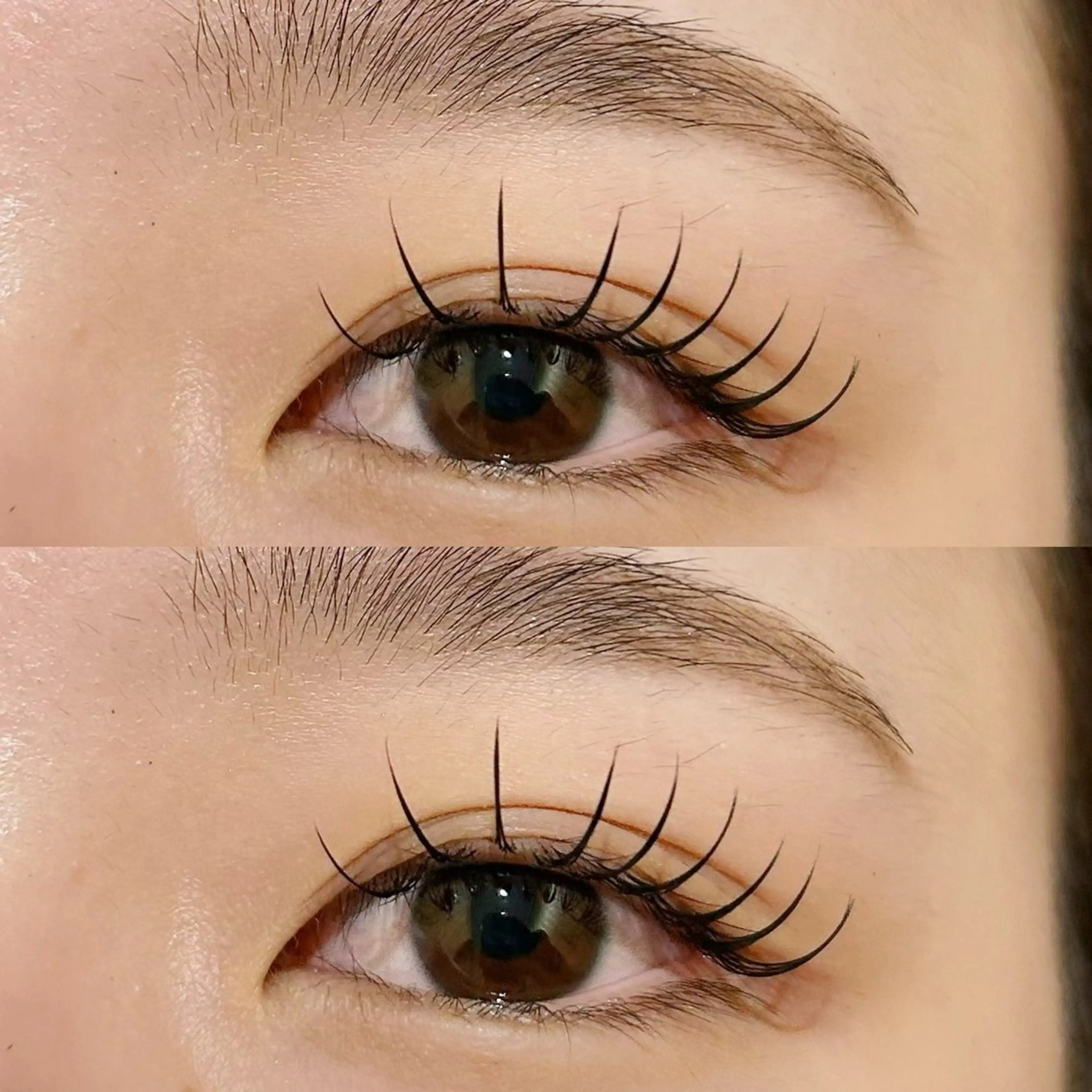 マツエク・マツパ 束感まつ毛 フラットラッシュ 𝗲𝗶𝗴𝗵𝘁 𝗛𝗢𝗡𝗗𝗔のマツエク・マツパデザイン