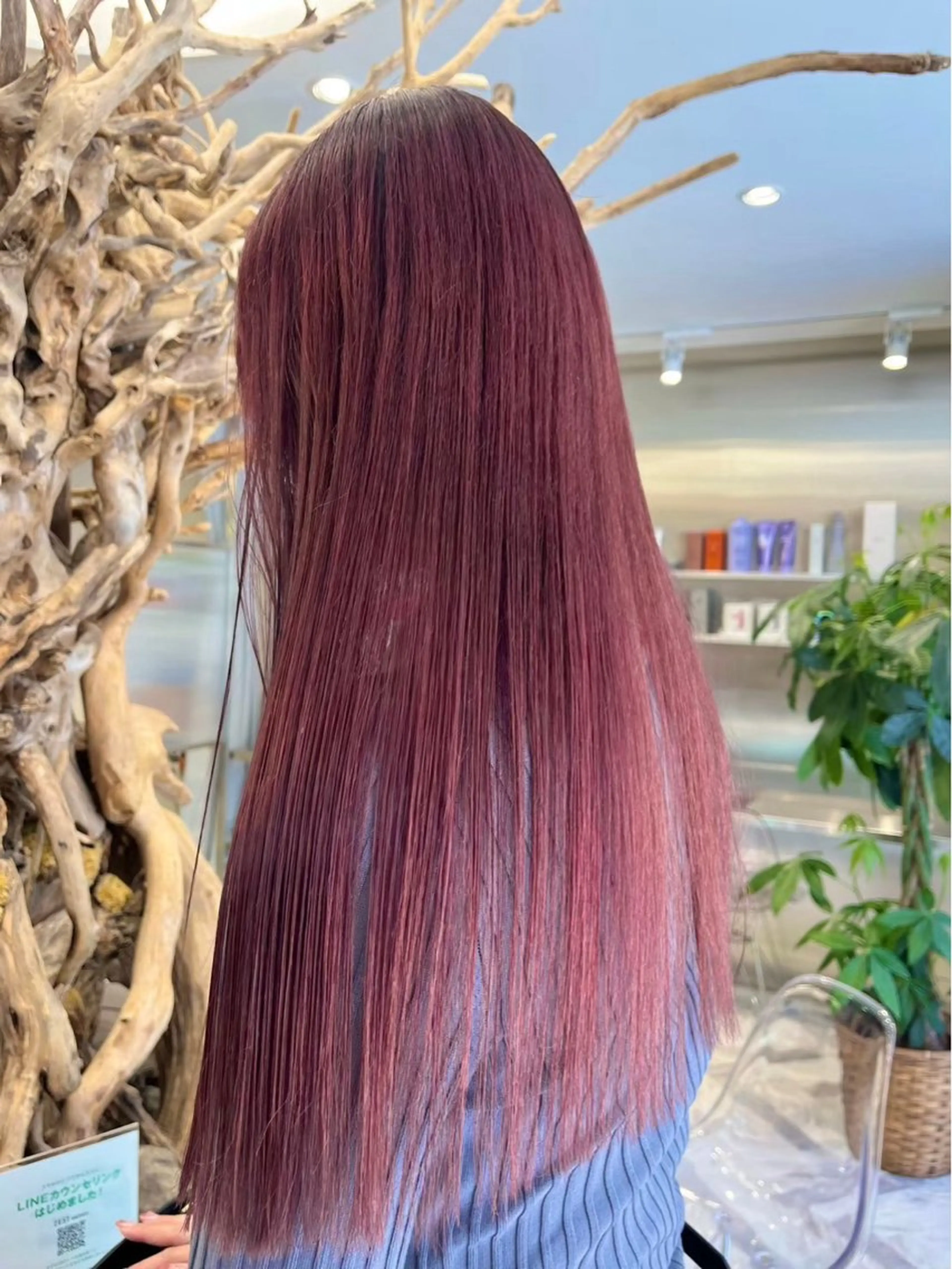 ロング カラー ヘアカラー 透明感ツヤカラー/ アイリスト/ゆきなのマツエク・マツパデザイン