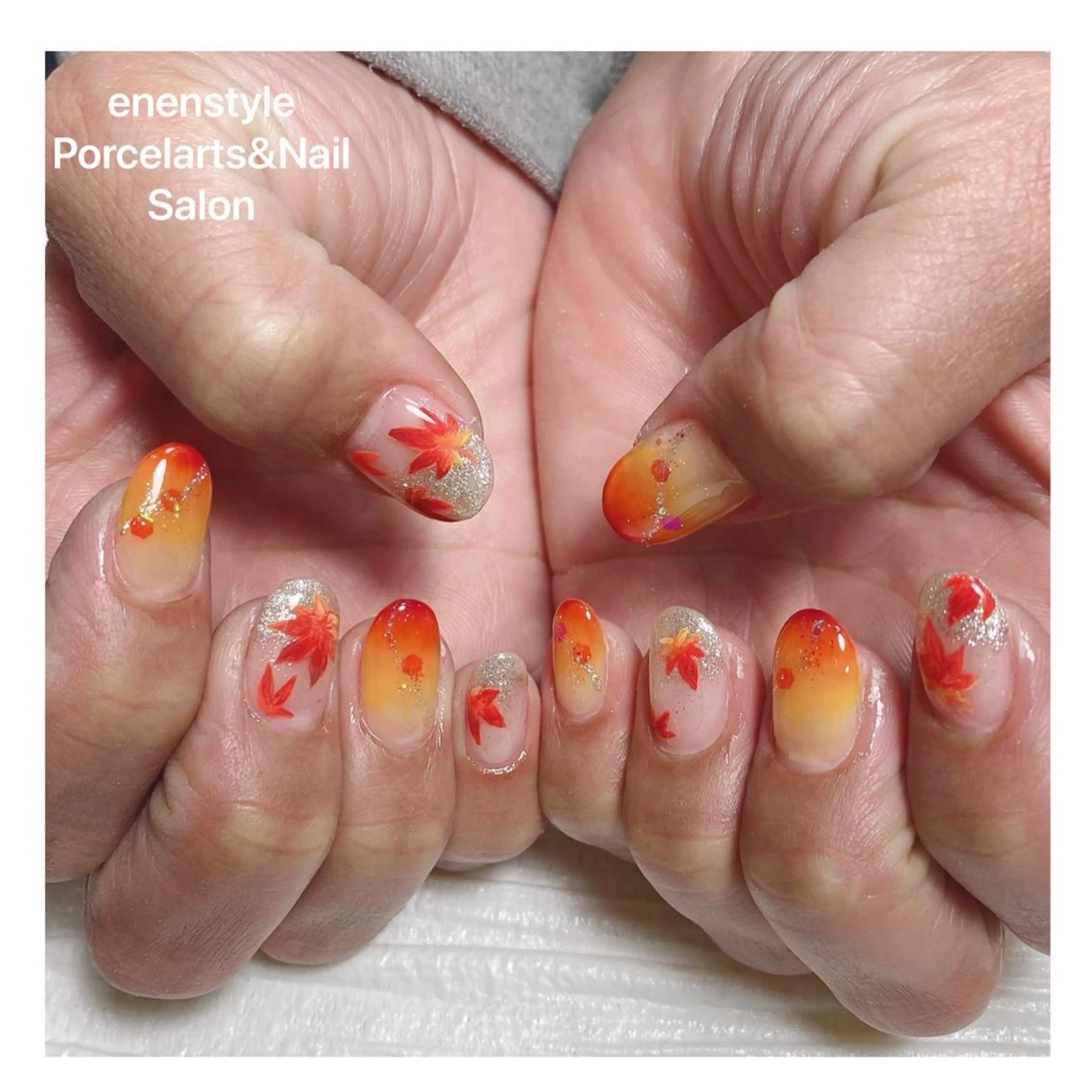 ミディアム ネイル 👑enen style👑のネイルデザイン