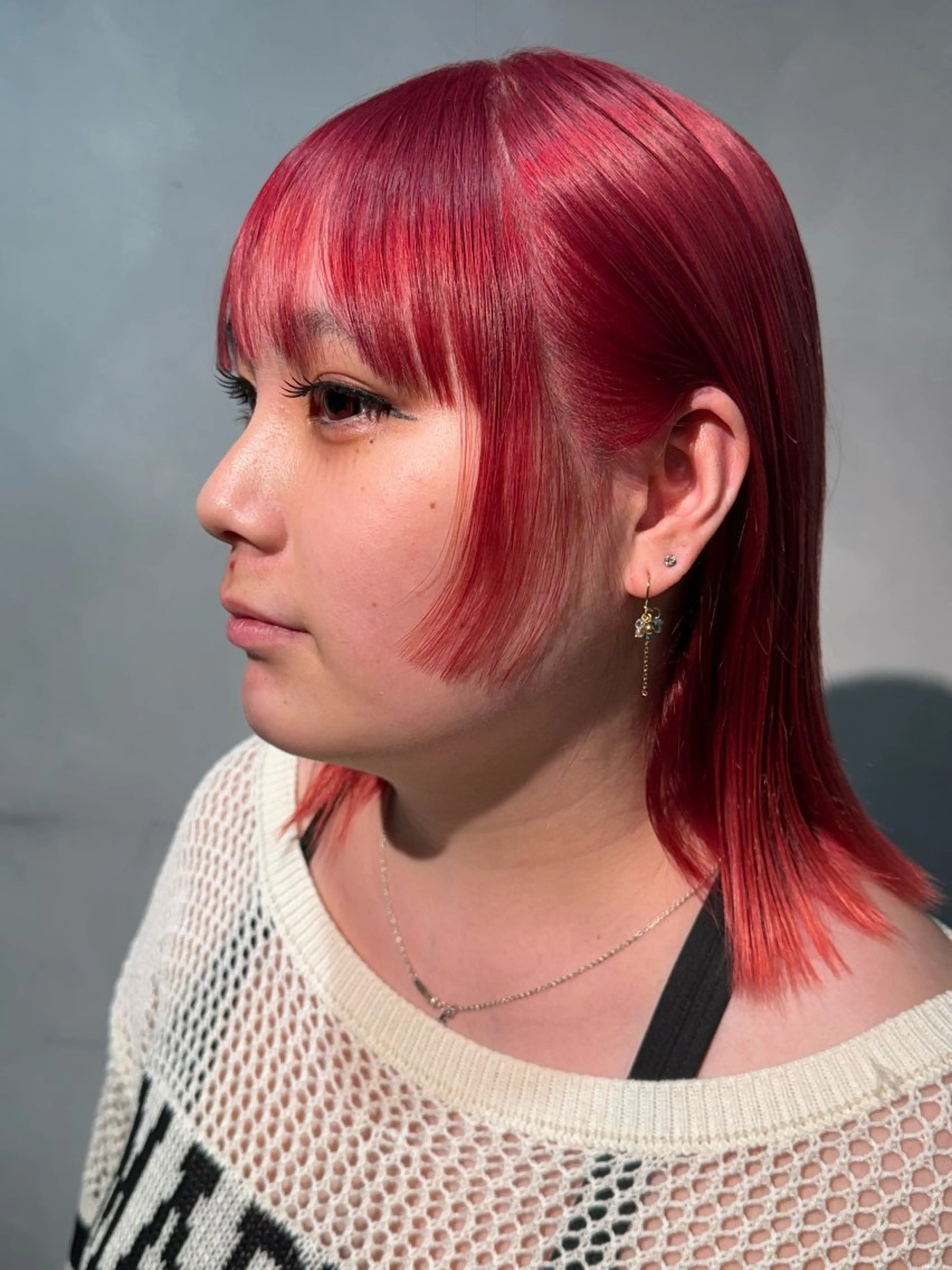 ミディアム カラー カラー/パ ーマ/松野和志のヘアスタイル