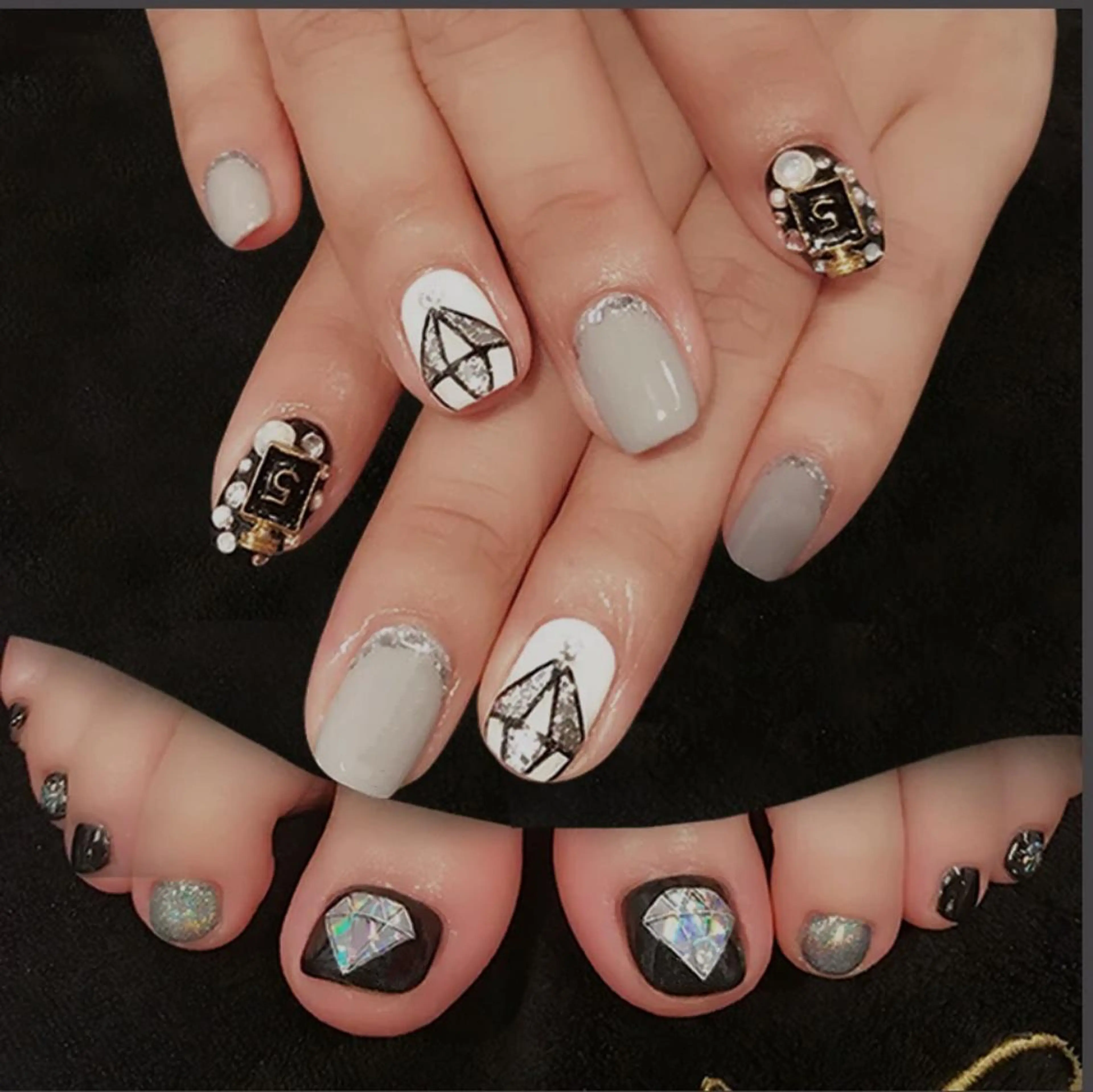 ネイル ラベンダー💖日暮里 ルル💖ネイルのネイルデザイン