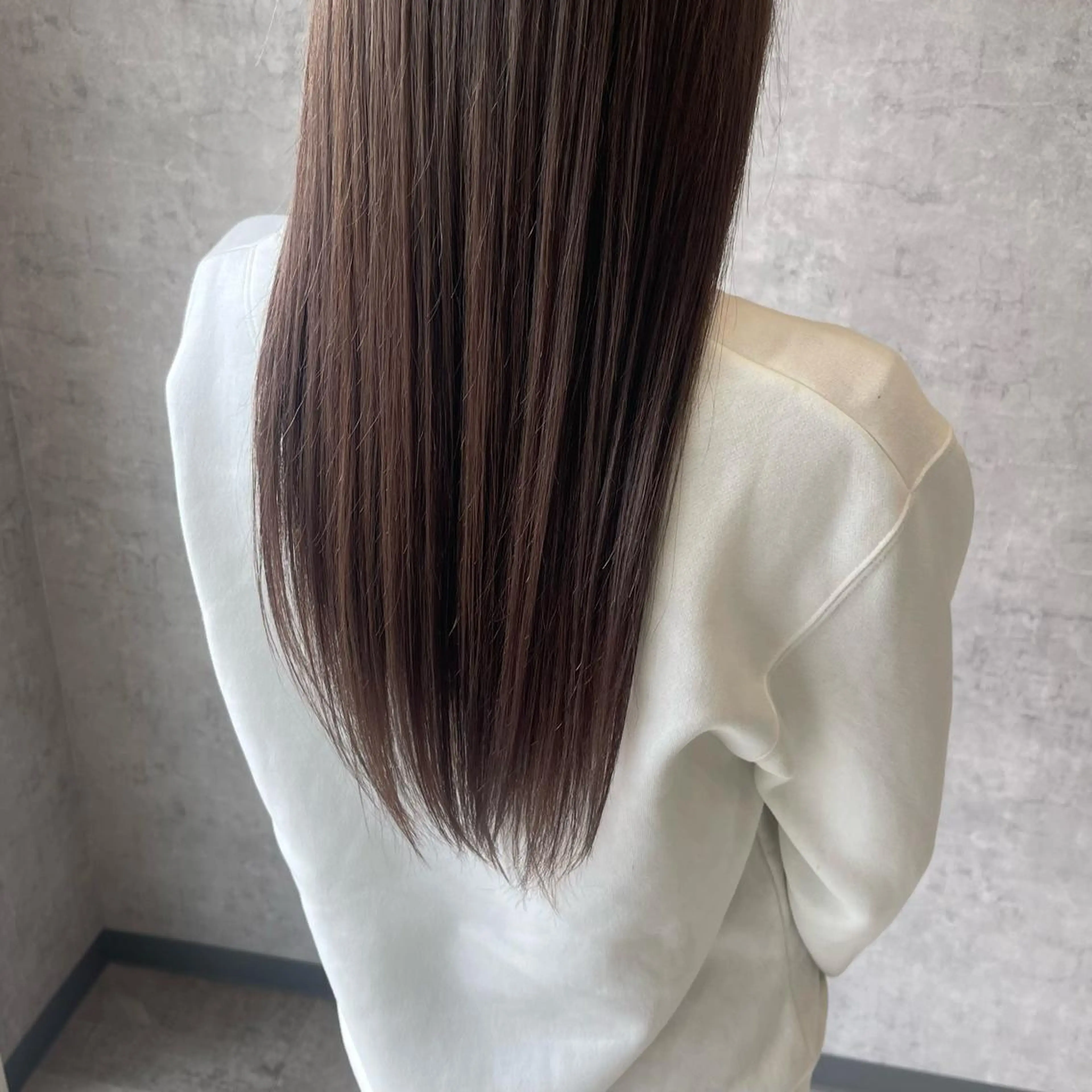 セミロング カラー ヘアアレンジ ヘアカラー トリートメント merci.所属・🌻あいり merci.🌻のヘアスタイル