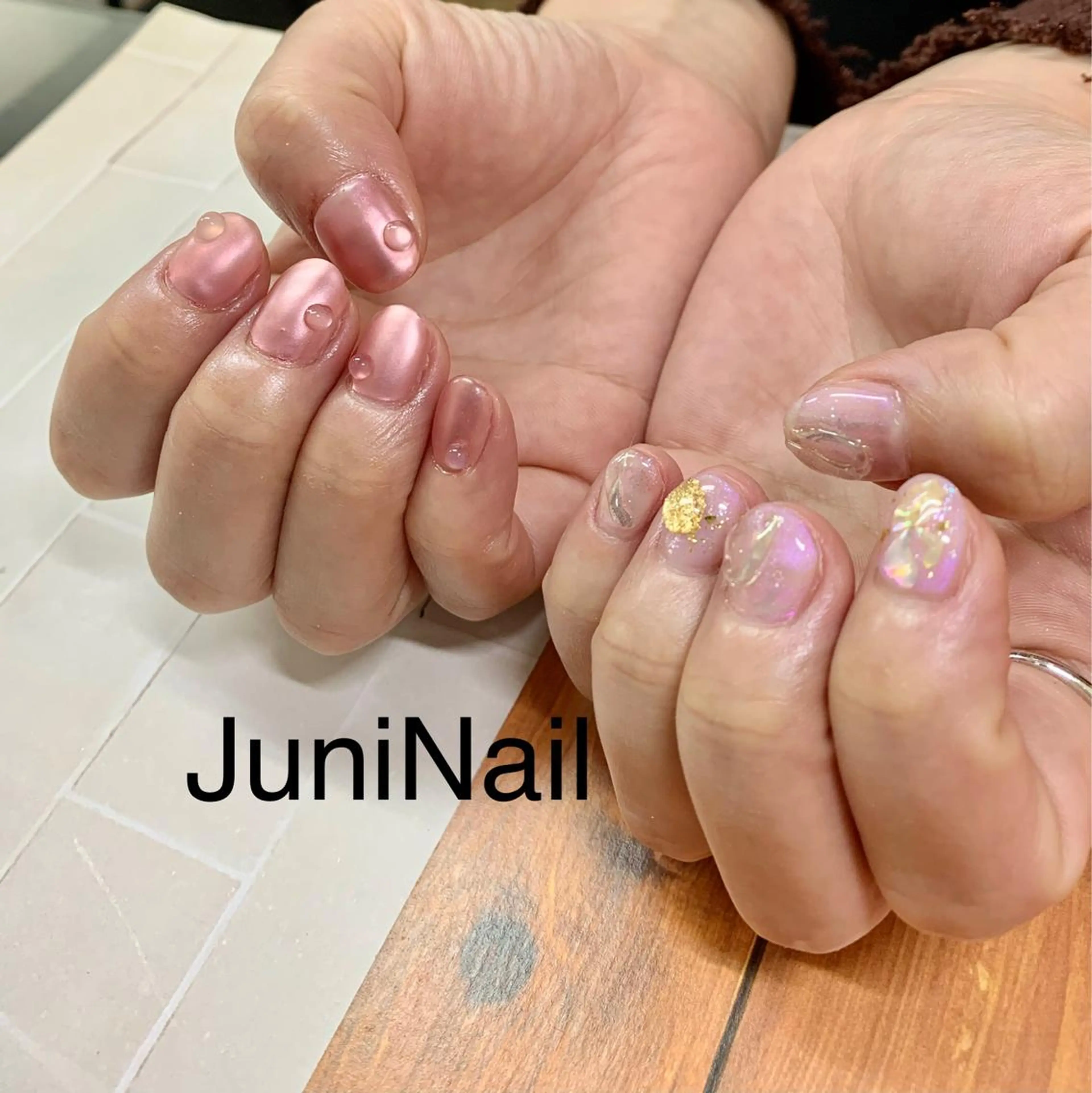 ネイル ハンドネイル ハンドケア JuniNail 주니네일🇰🇷suのネイルデザイン