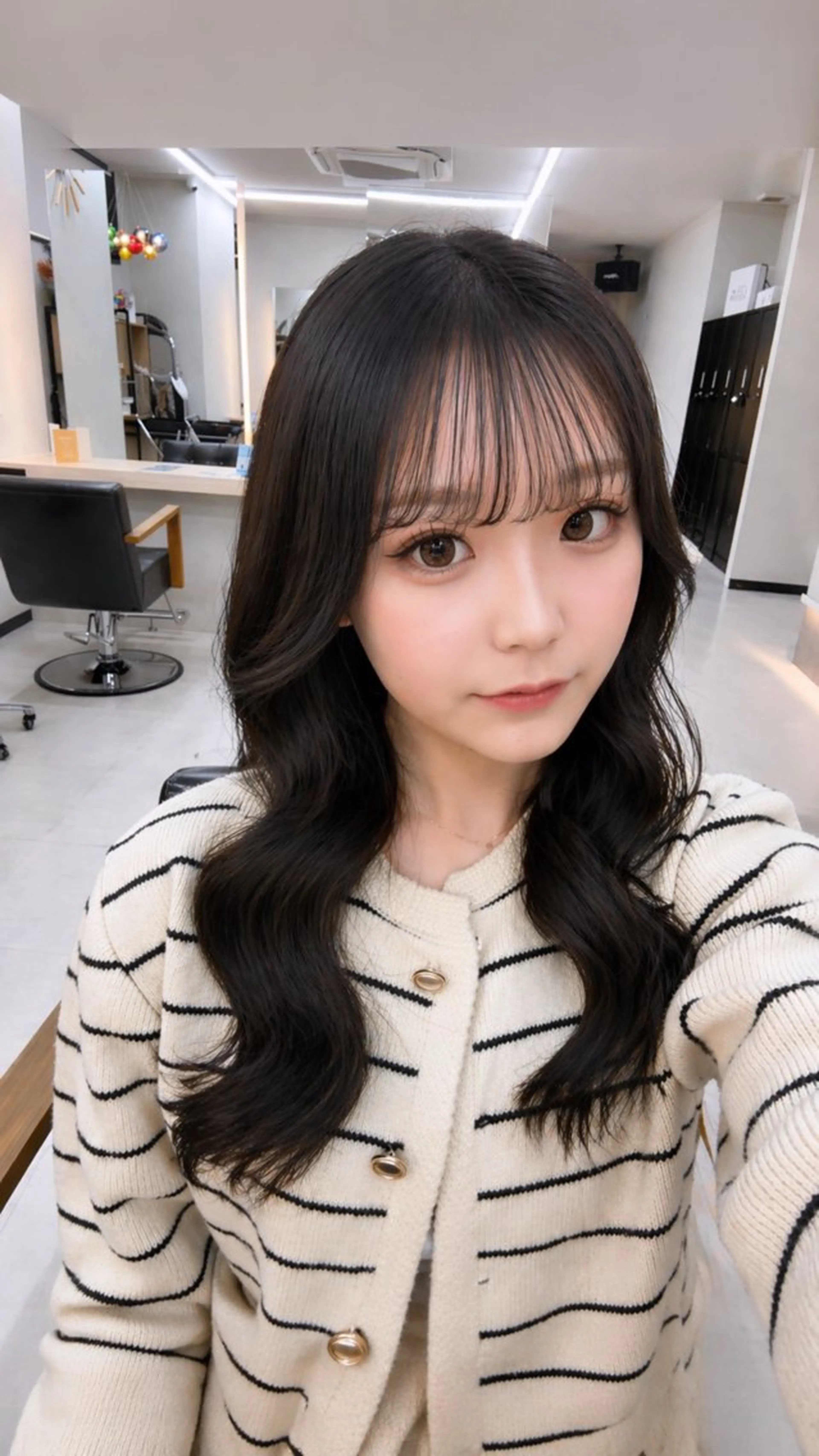 ロング 【ALEAP】 𝐇𝐀𝐊𝐔のヘアスタイル