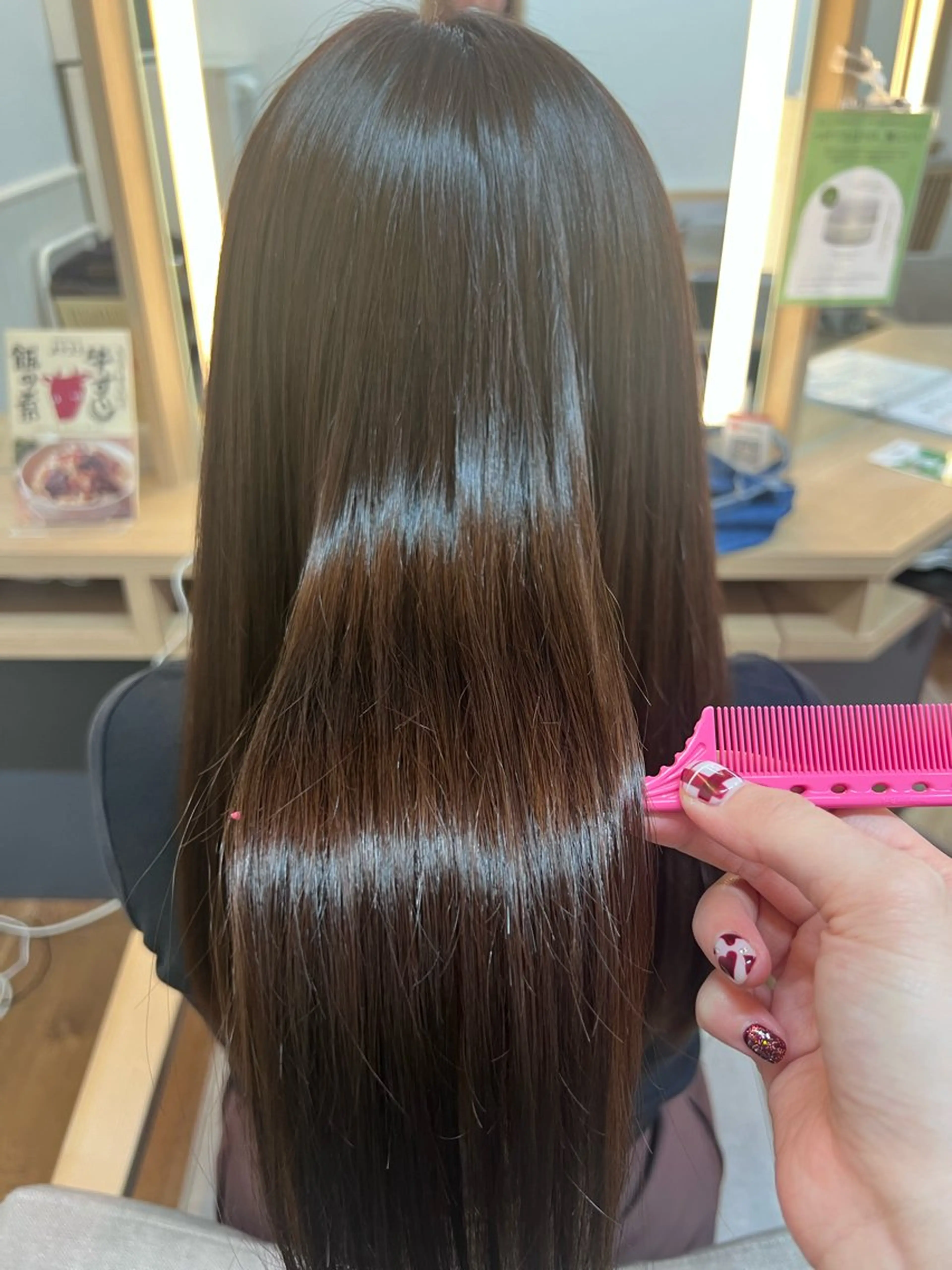 ロング カラー ✂︎HITOMI✂︎ 副店長のヘアスタイル