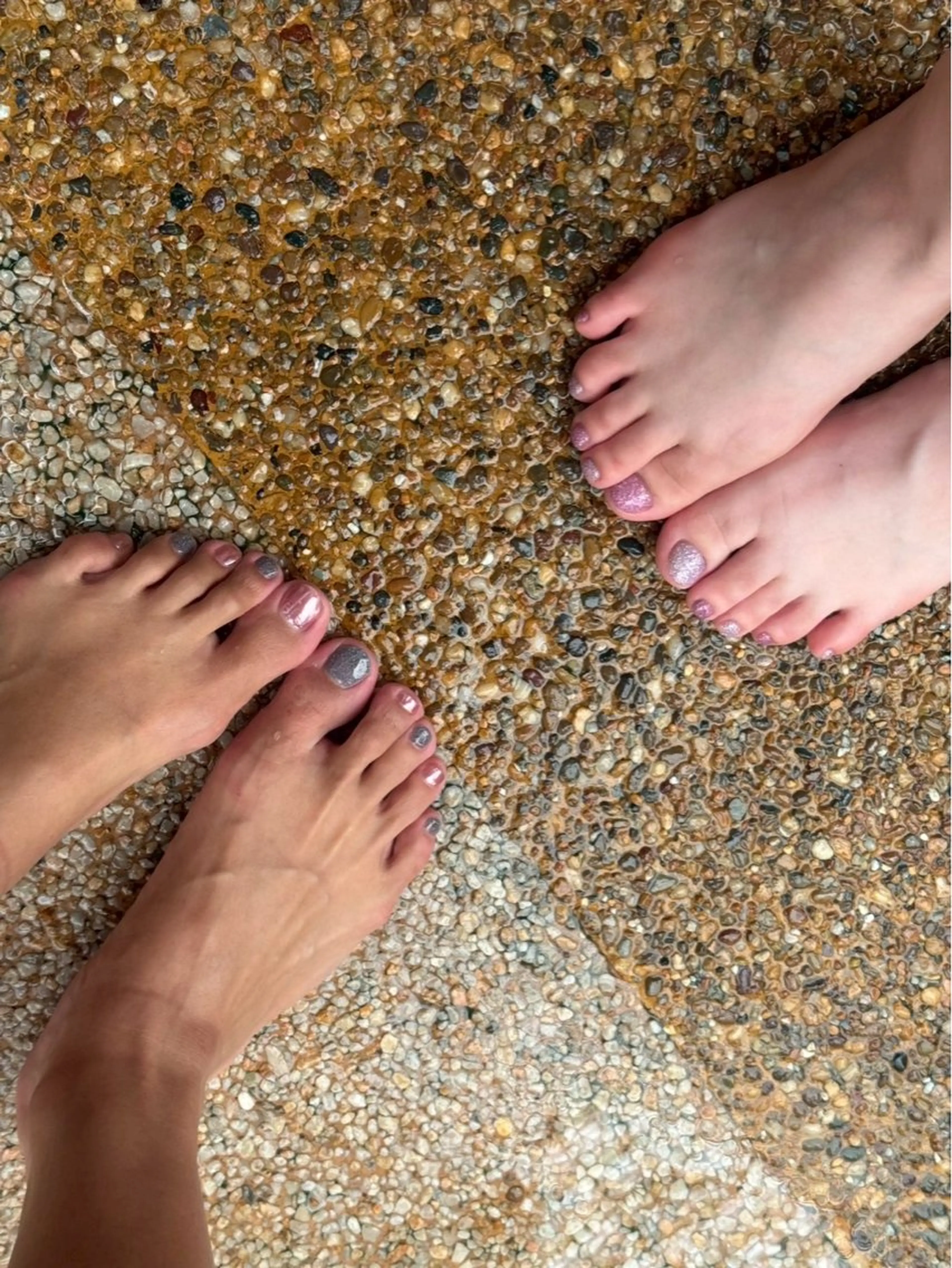 フットネイル👣💅✨オフなしの写真