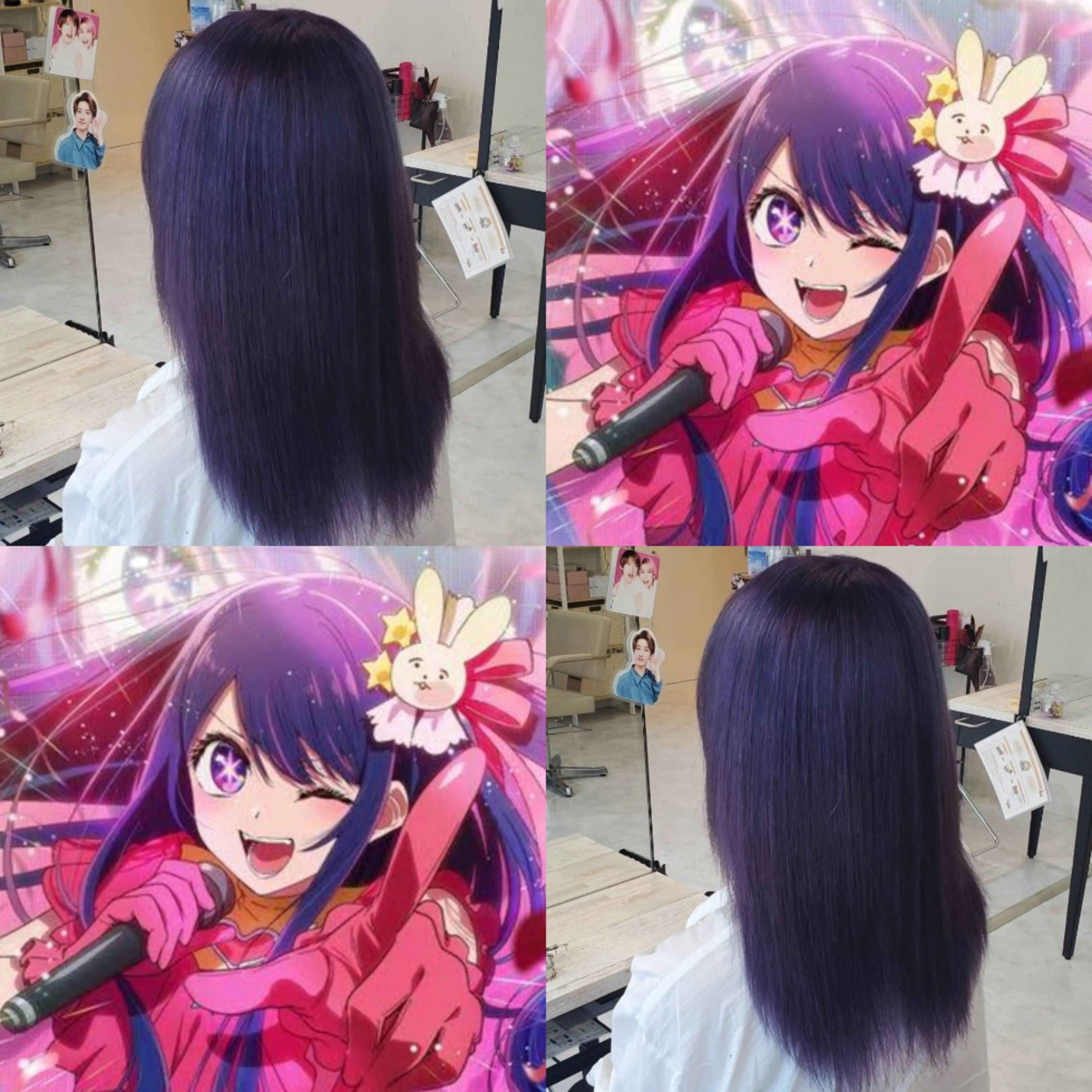 ロング カラー ヘアカラー 派手髪/ハイトーン/ エクステ✨ユウキのヘアスタイル