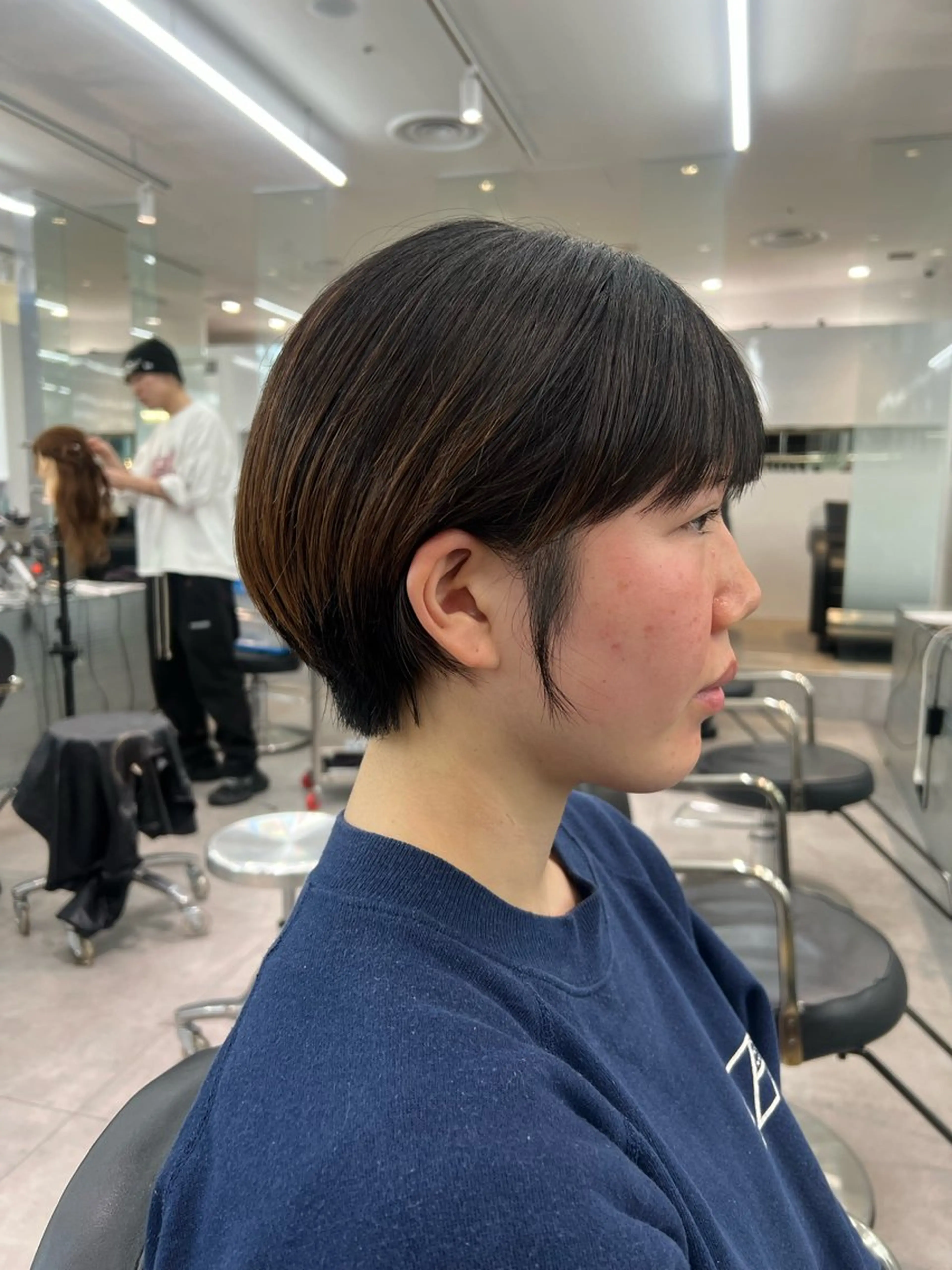 ショート レイヤー特化/渋谷 rinのヘアスタイル