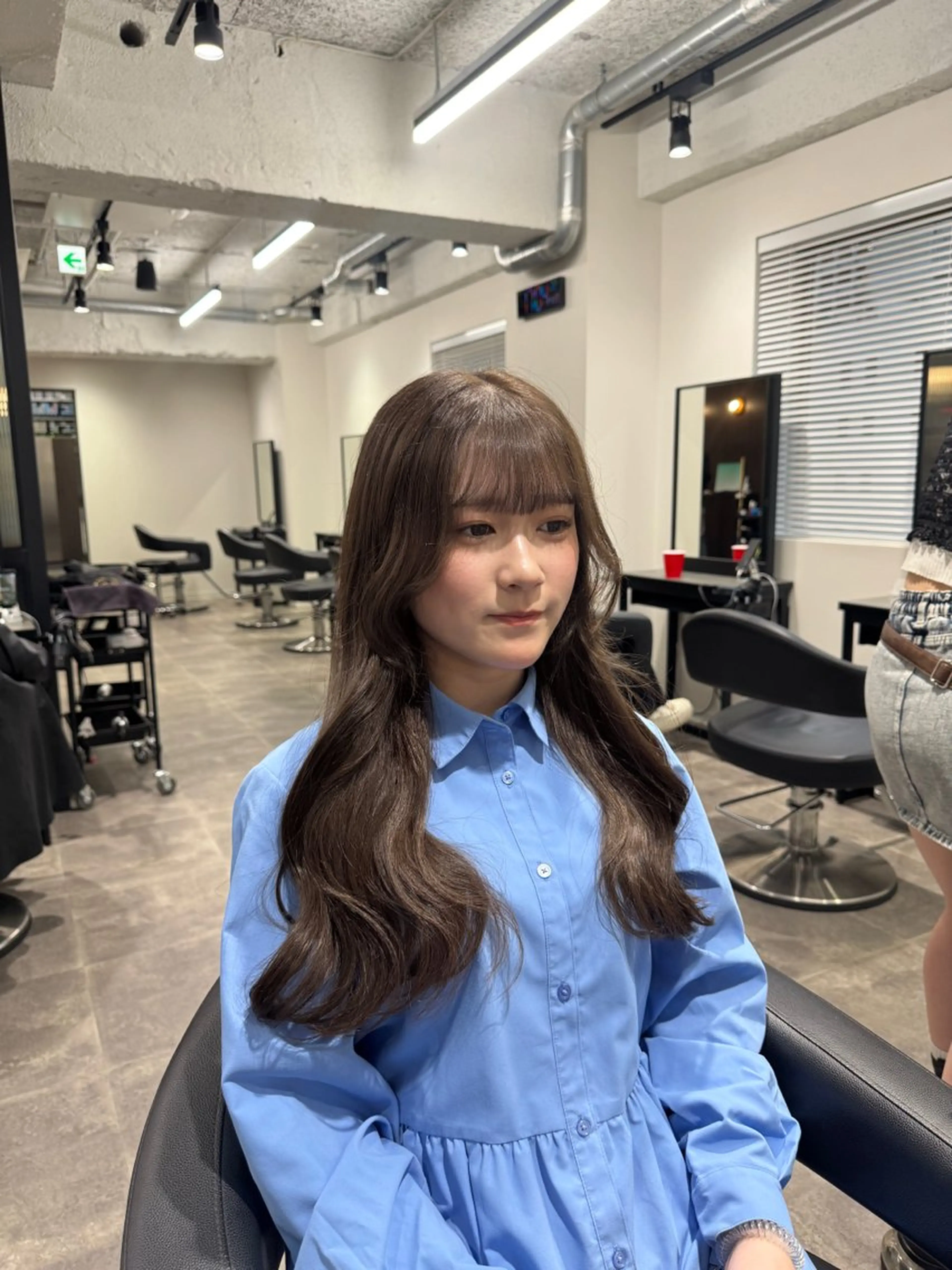 ロング カラー ヘアアレンジ Over hair_ misakiのヘアスタイル