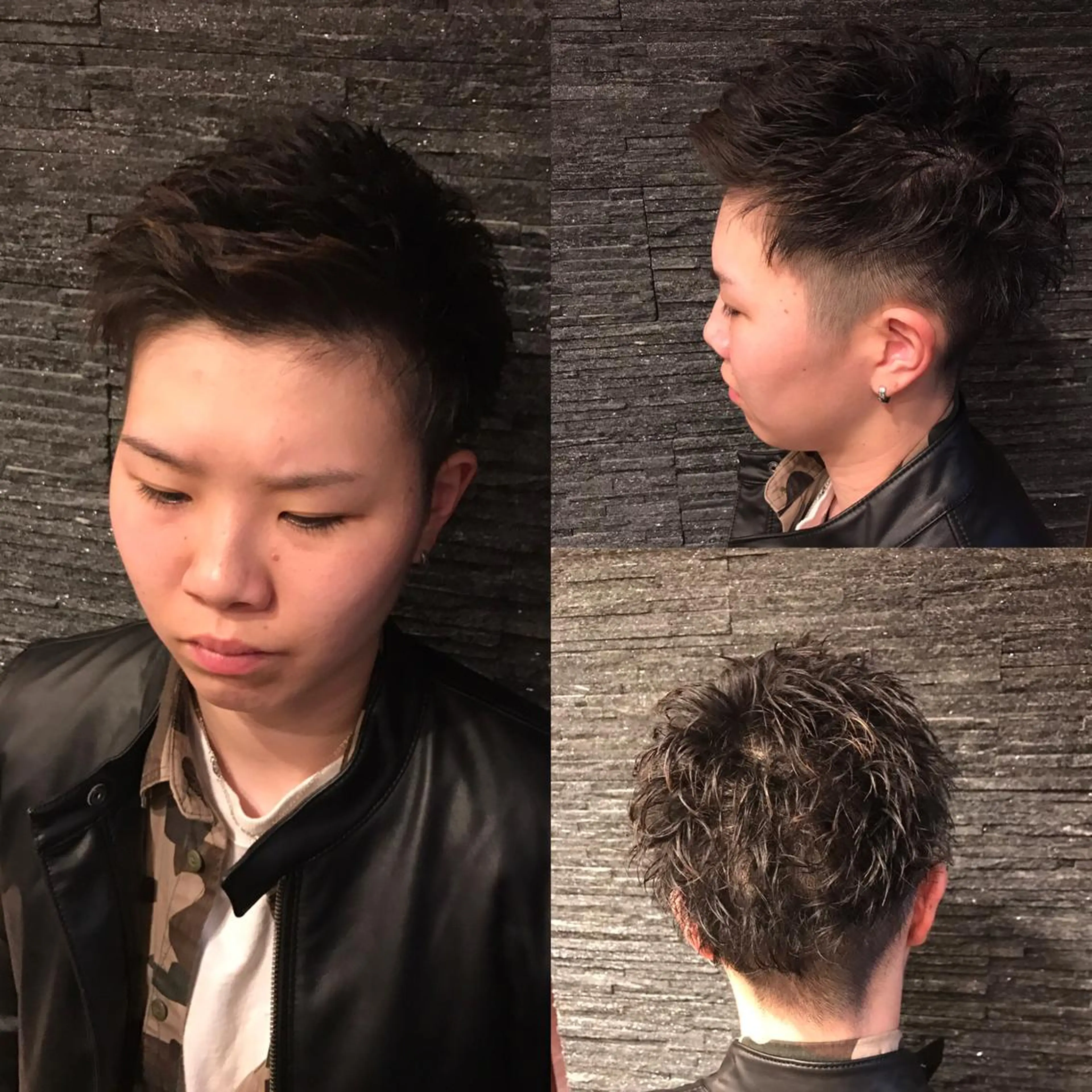 ミディアム ヘアアレンジ メンズ 根岸 智哉のヘアスタイル