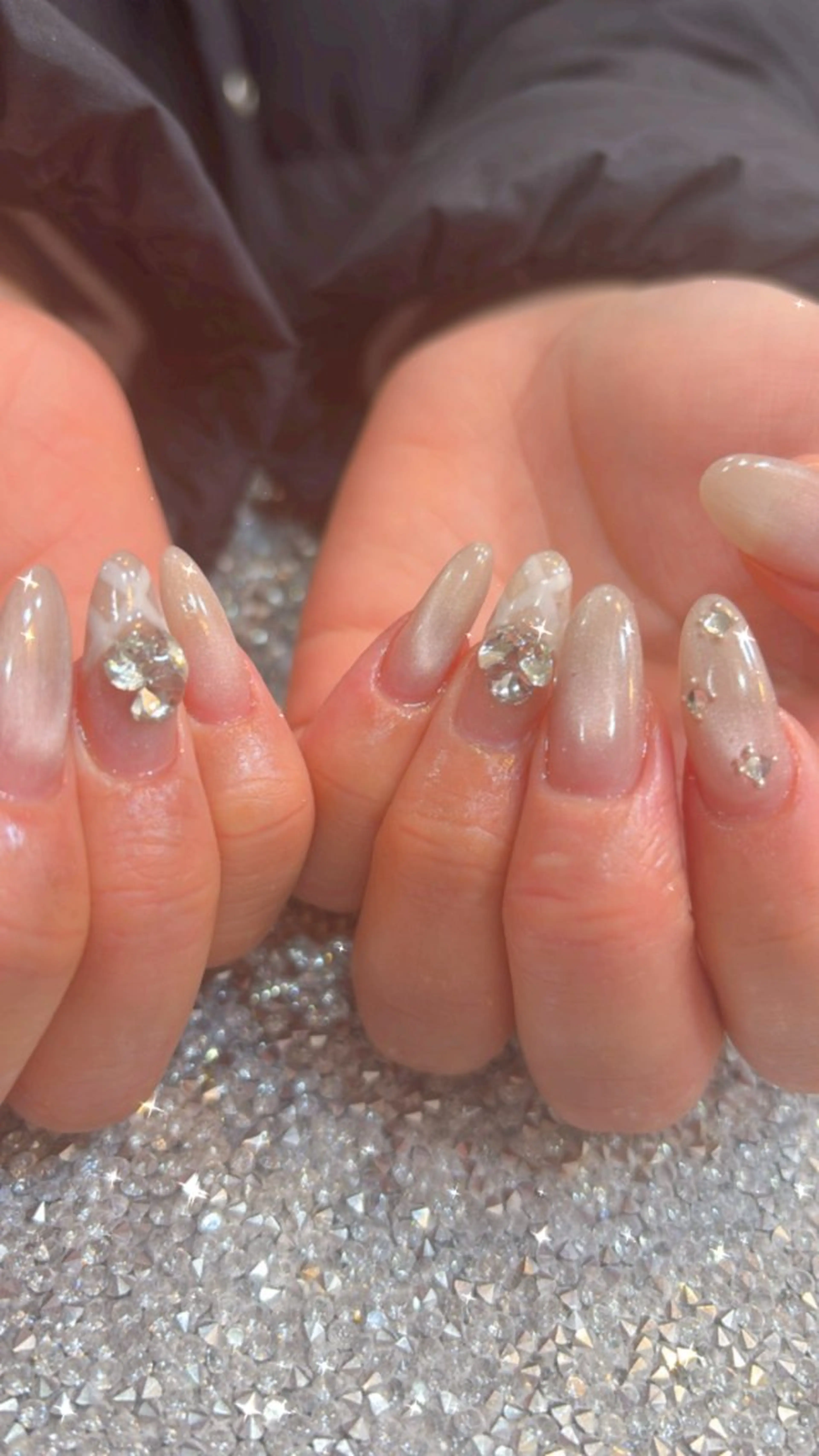 ネイル ハンドネイル 鶴橋wooone nail.rieのネイルデザイン