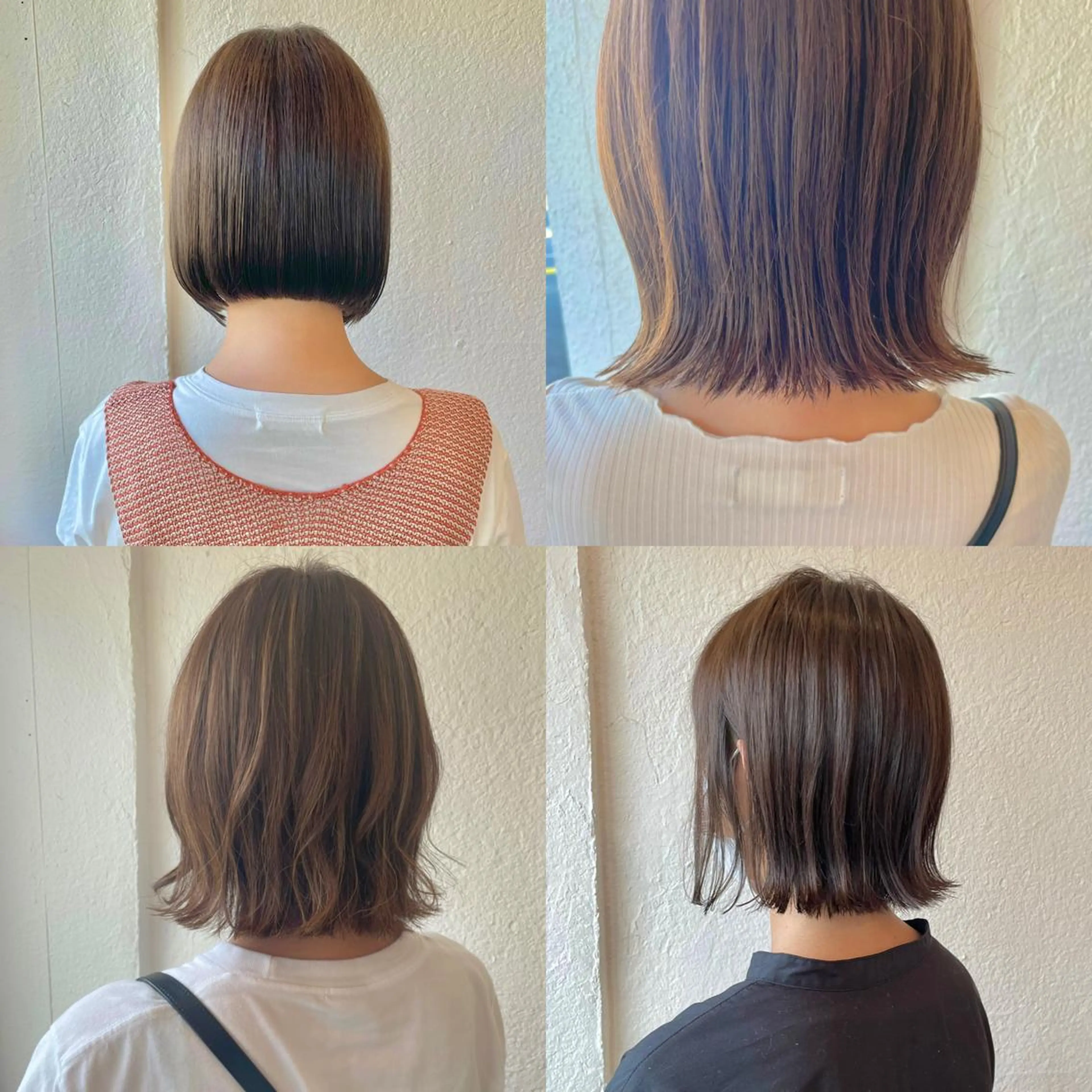 ショート カラー ボブ カット 髪質改善特化 谷口祐綺のヘアスタイル