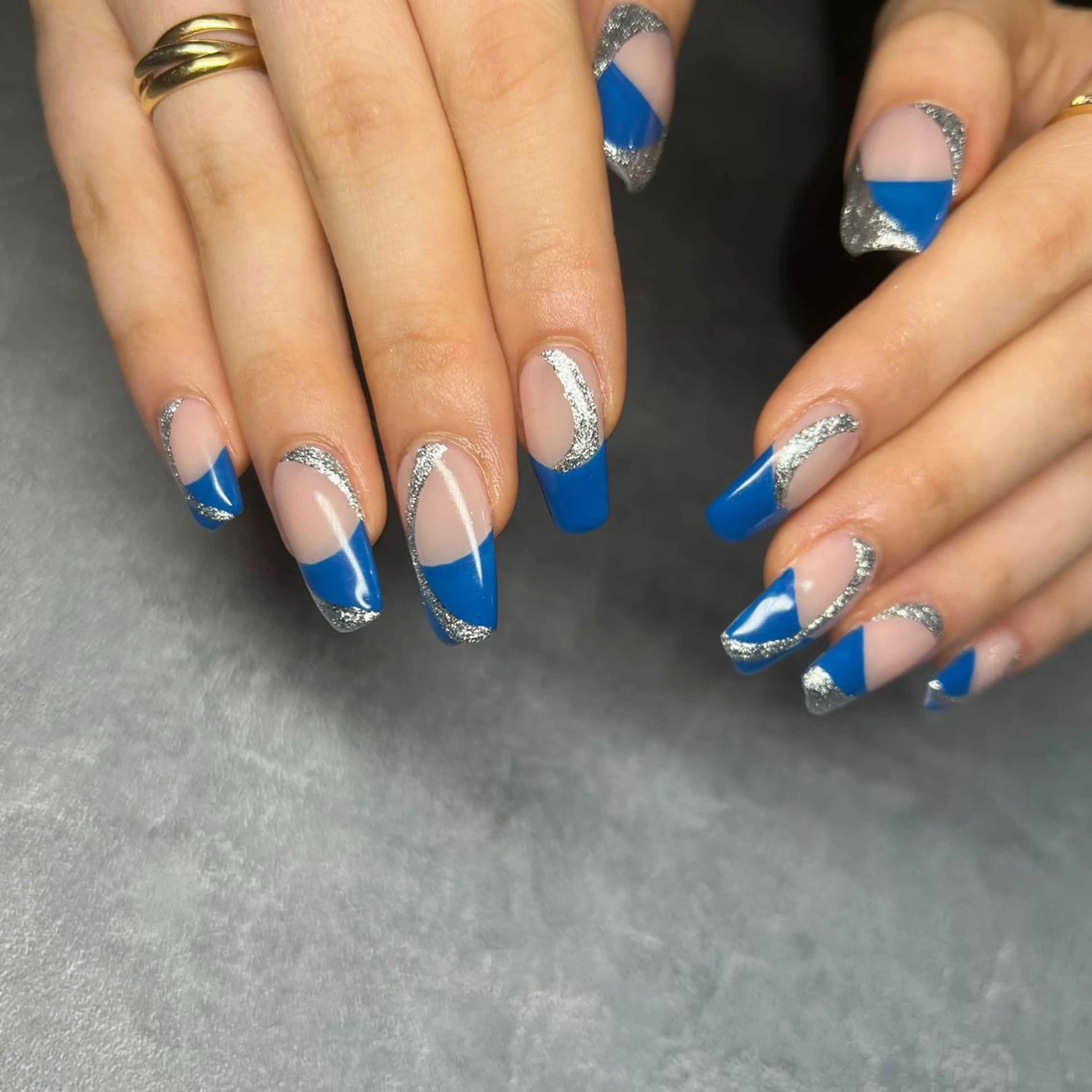 ネイル フレンチネイル ジェルネイル 韓国ネイル 持ち込み パラジェル LeaLea nails.のネイルデザイン