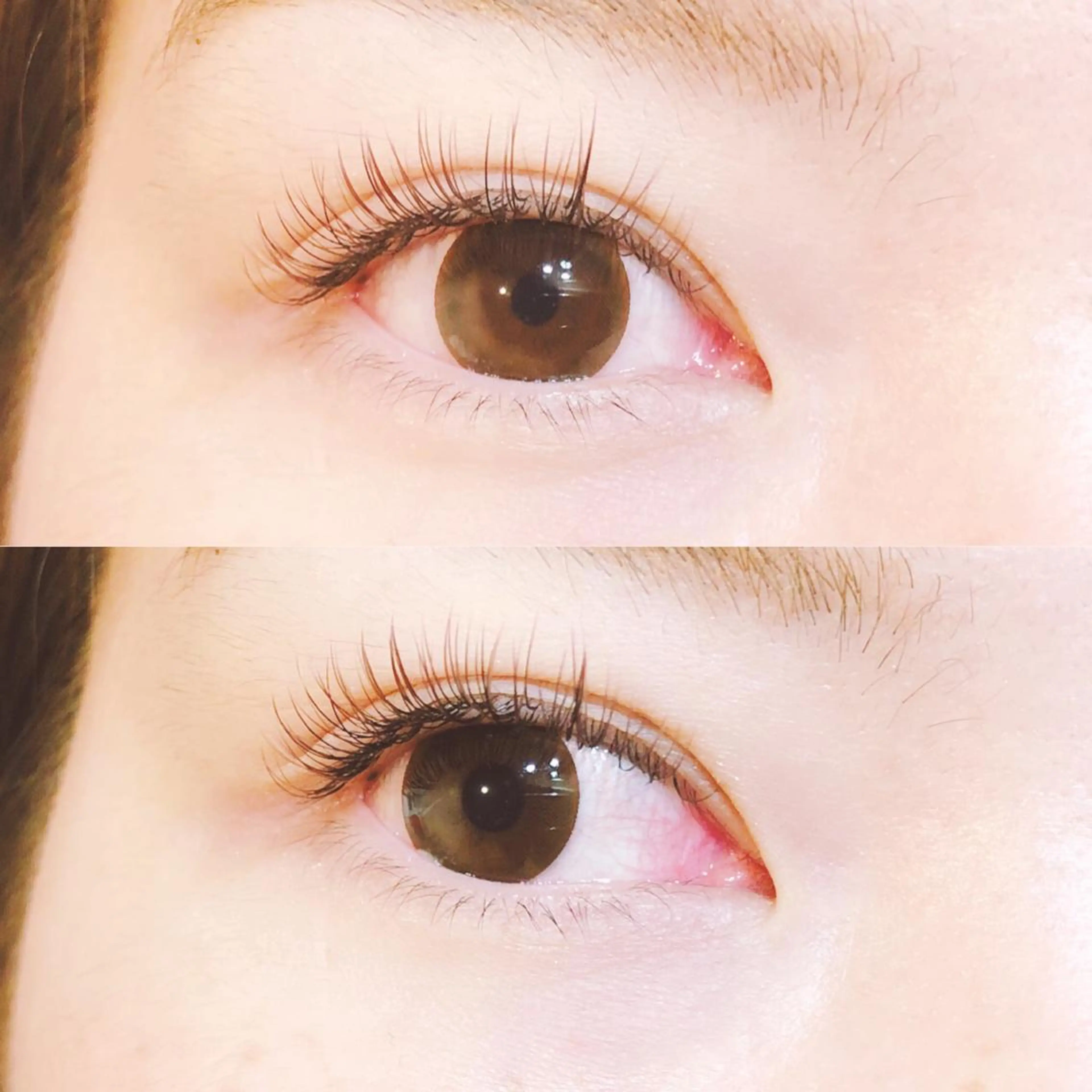 マツエク・マツパ Cカール カラーマツエク フラットラッシュ マツエク ビューティー ホスピタルのマツエク・マツパデザイン