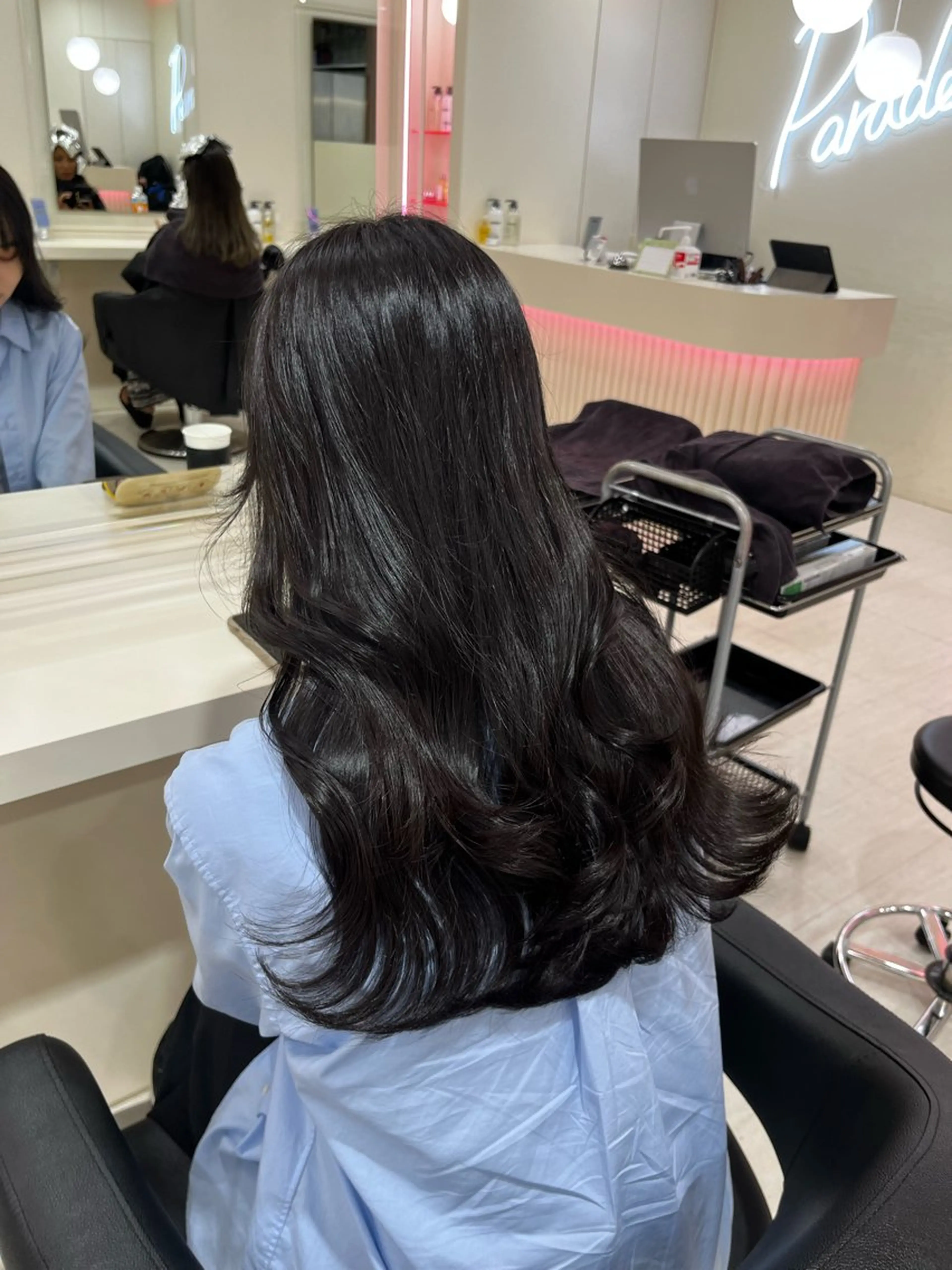 ミディアム カラー 💟RINNA 艶カラー💟のヘアスタイル