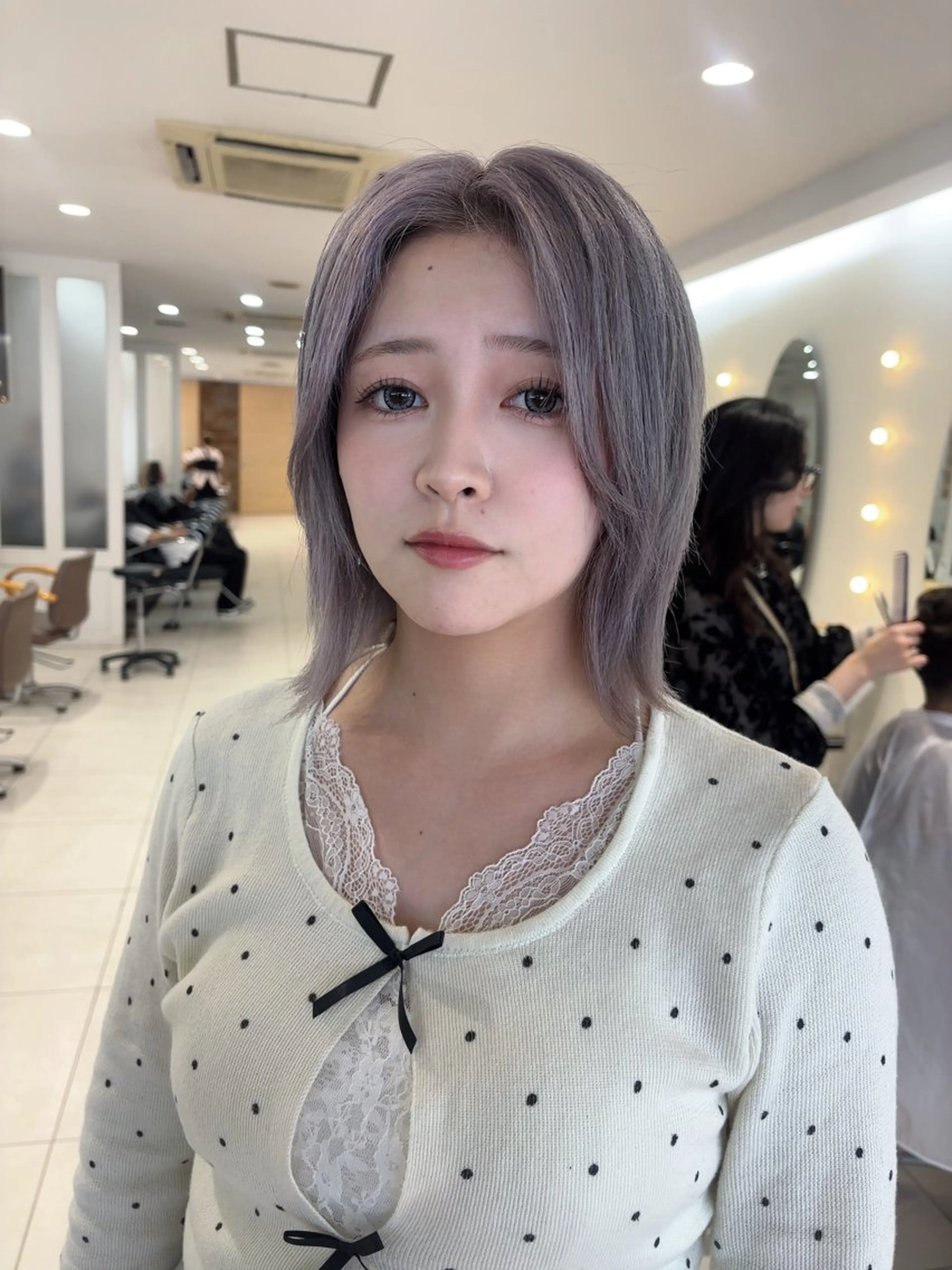 ミディアム カラー 💈メンズパーマ カラー💈momoのヘアスタイル