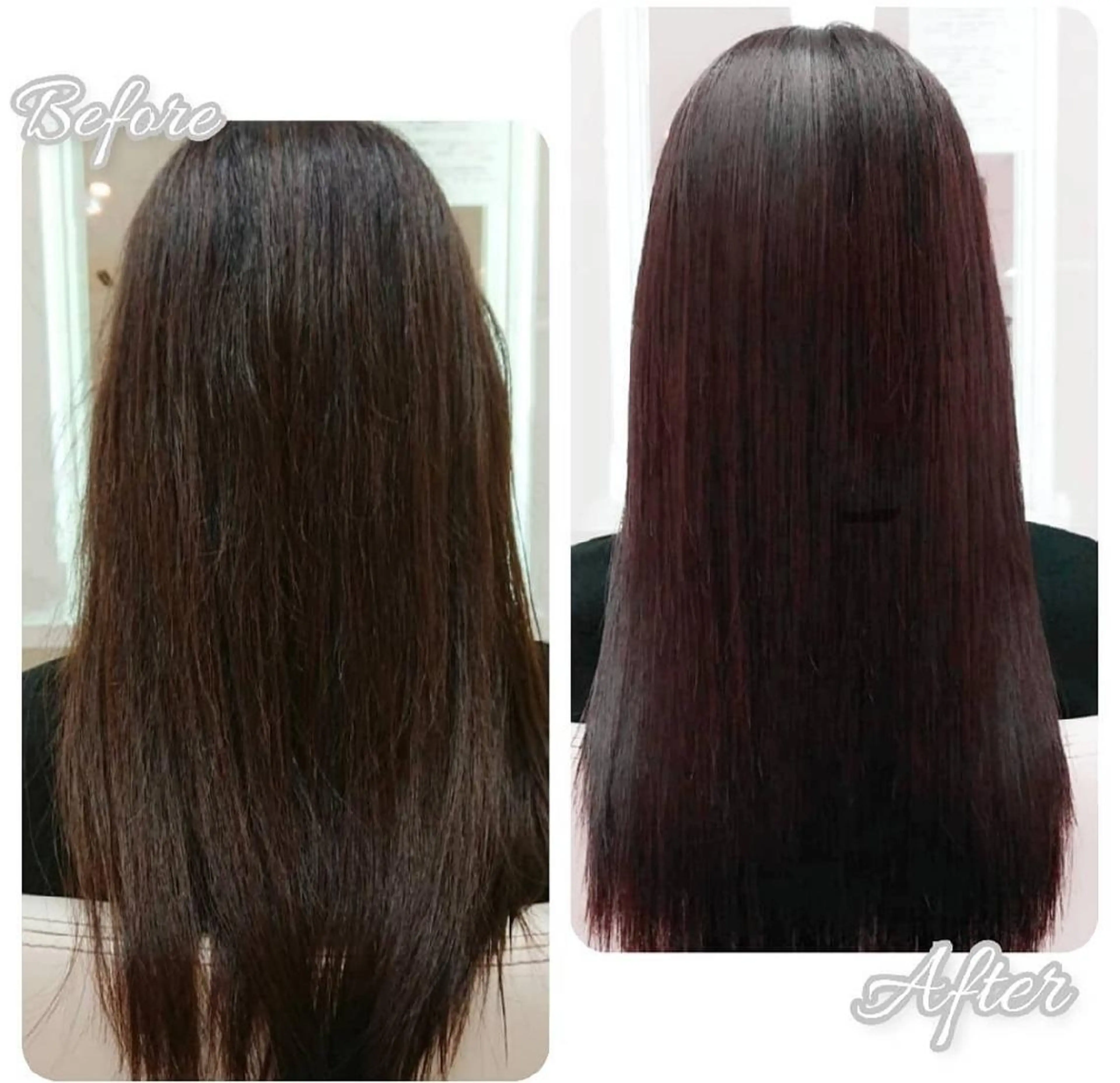 ロング カラー 中野韓国レイヤー× ウルフ  本木之教
のヘアスタイル