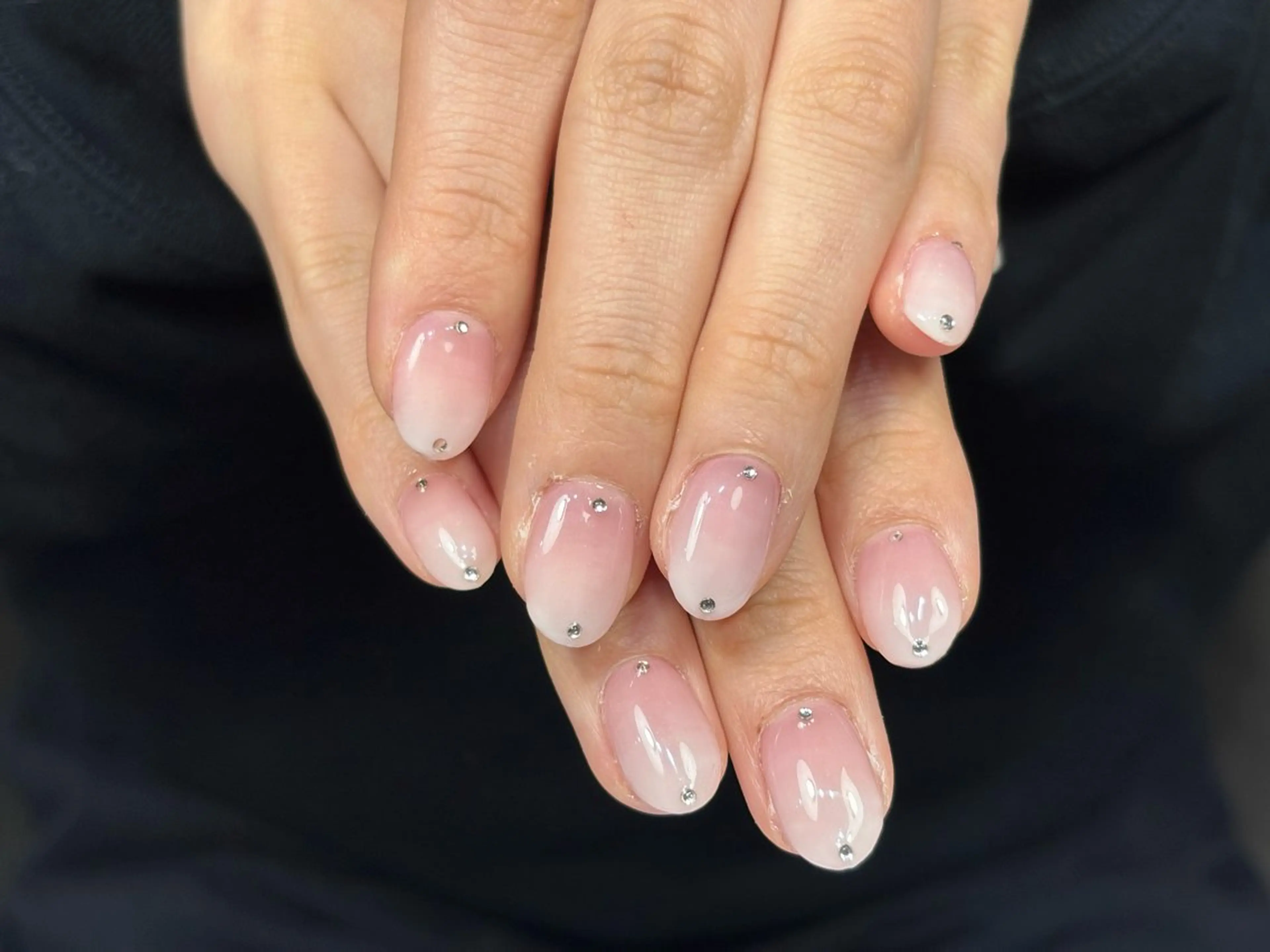 ネイル ラメ(グリッター) ハンドネイル 祇園 彩寧のネイルデザイン