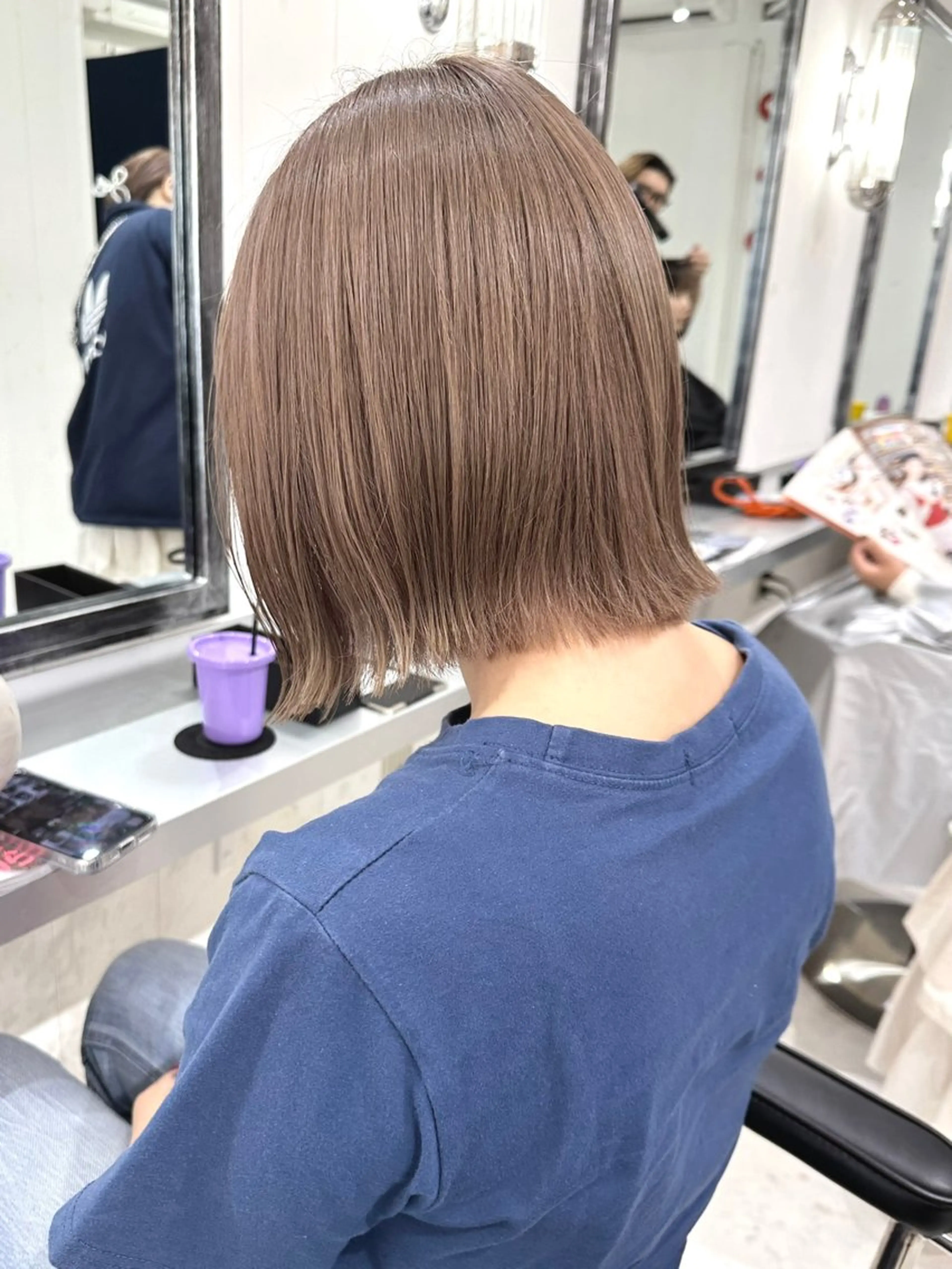 カラー ヘアカラー 🩵HOLLY🩵 ブリーチ🩵カレンのヘアスタイル