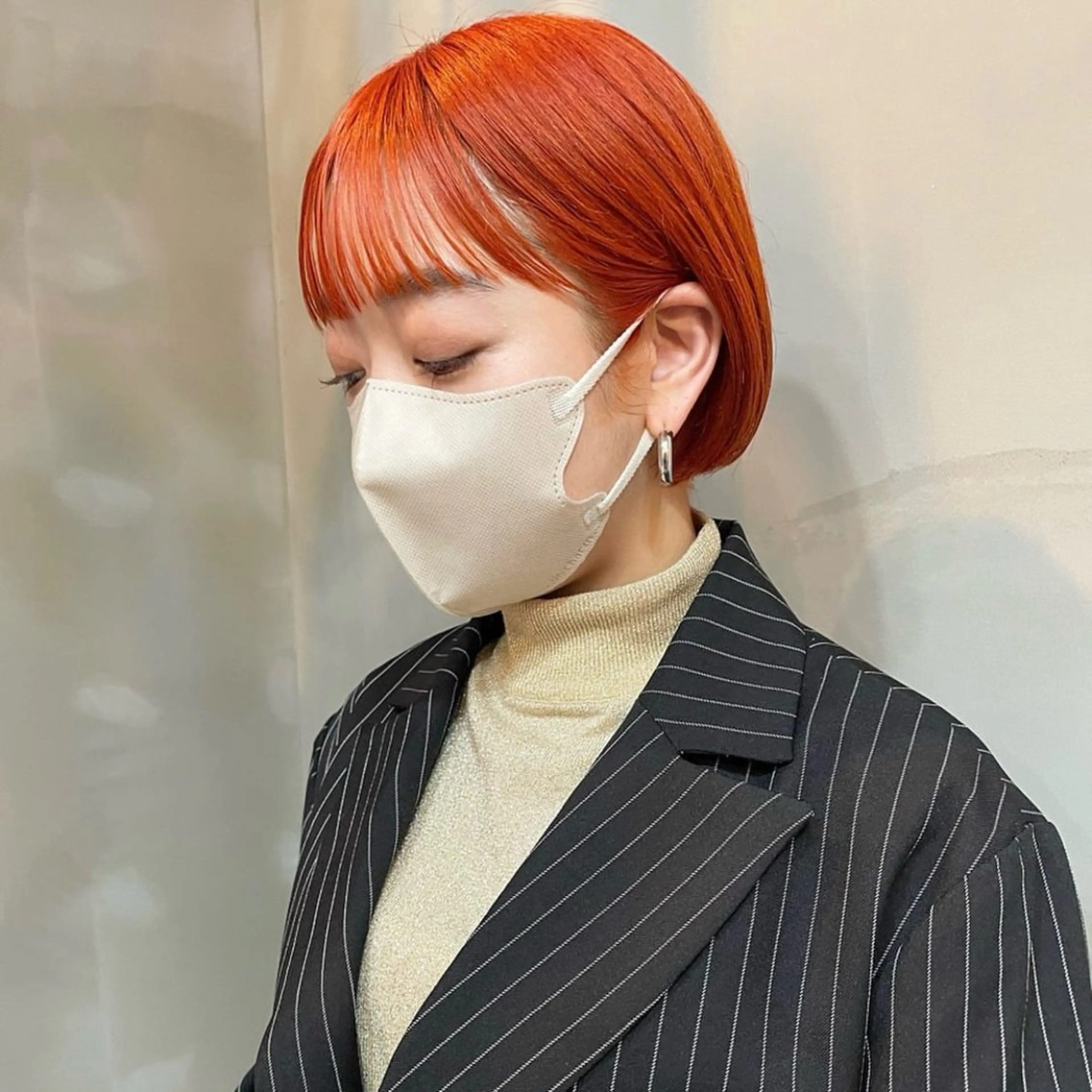 ショート レイヤー/暖色カラー /似合わせ/Moeのヘアスタイル